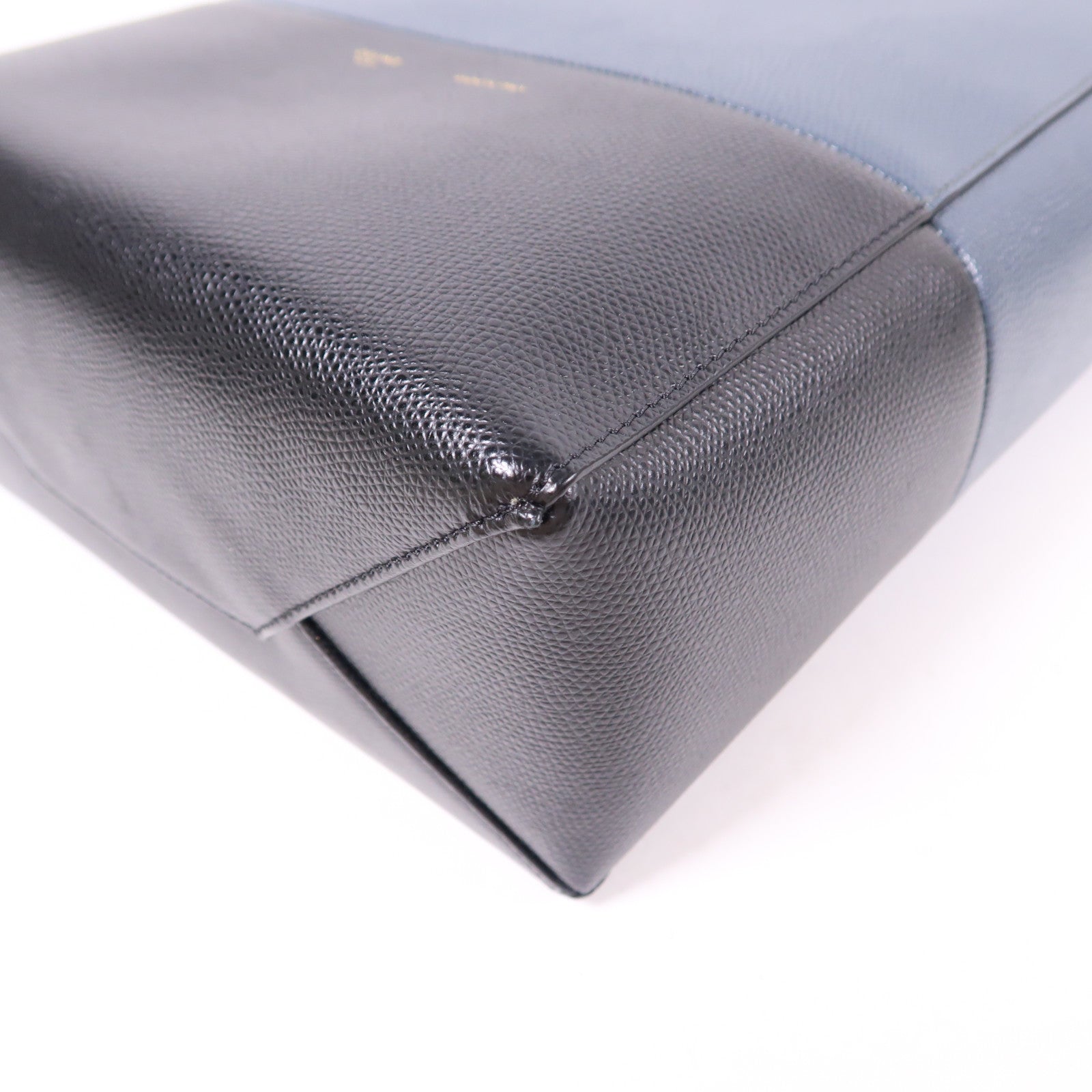 CELINE 【激減優惠】牛皮皮革Cabas Vertical金扣手挽肩背兩用袋