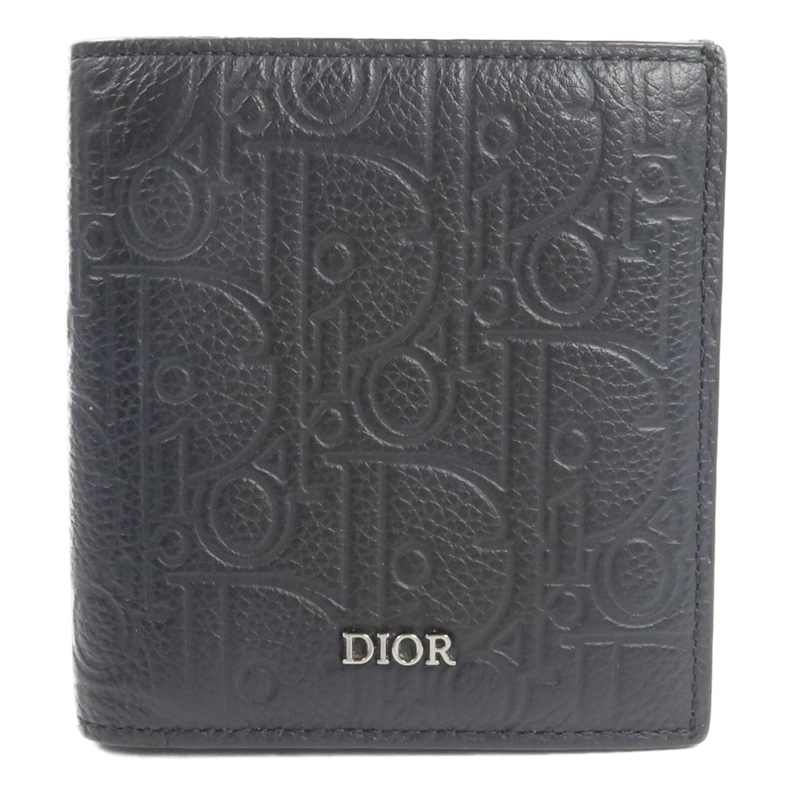 Dior 牛皮皮革Vertical Bifold Wallet錢包
