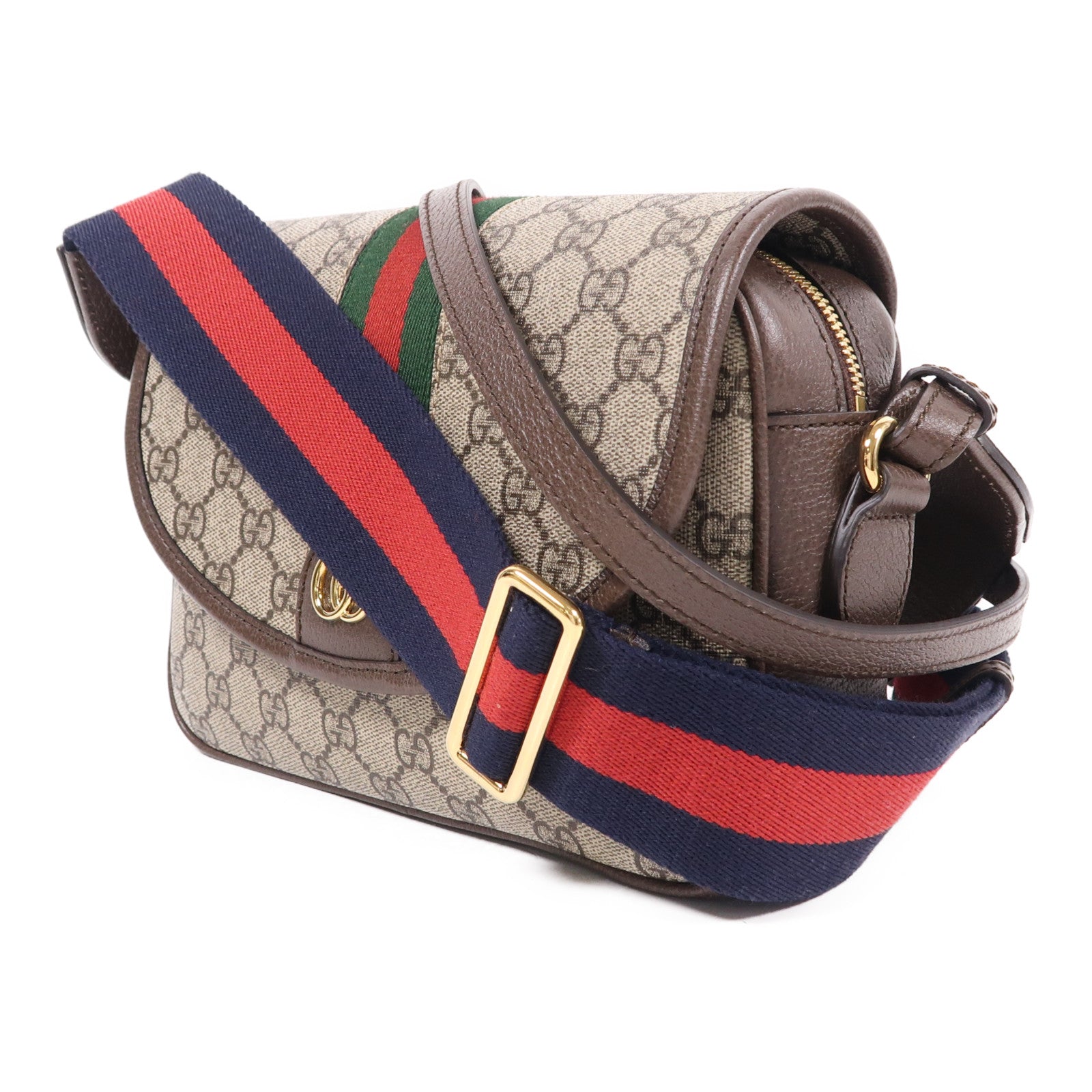 GUCCI 塗層帆布Ophidia GG肩背袋