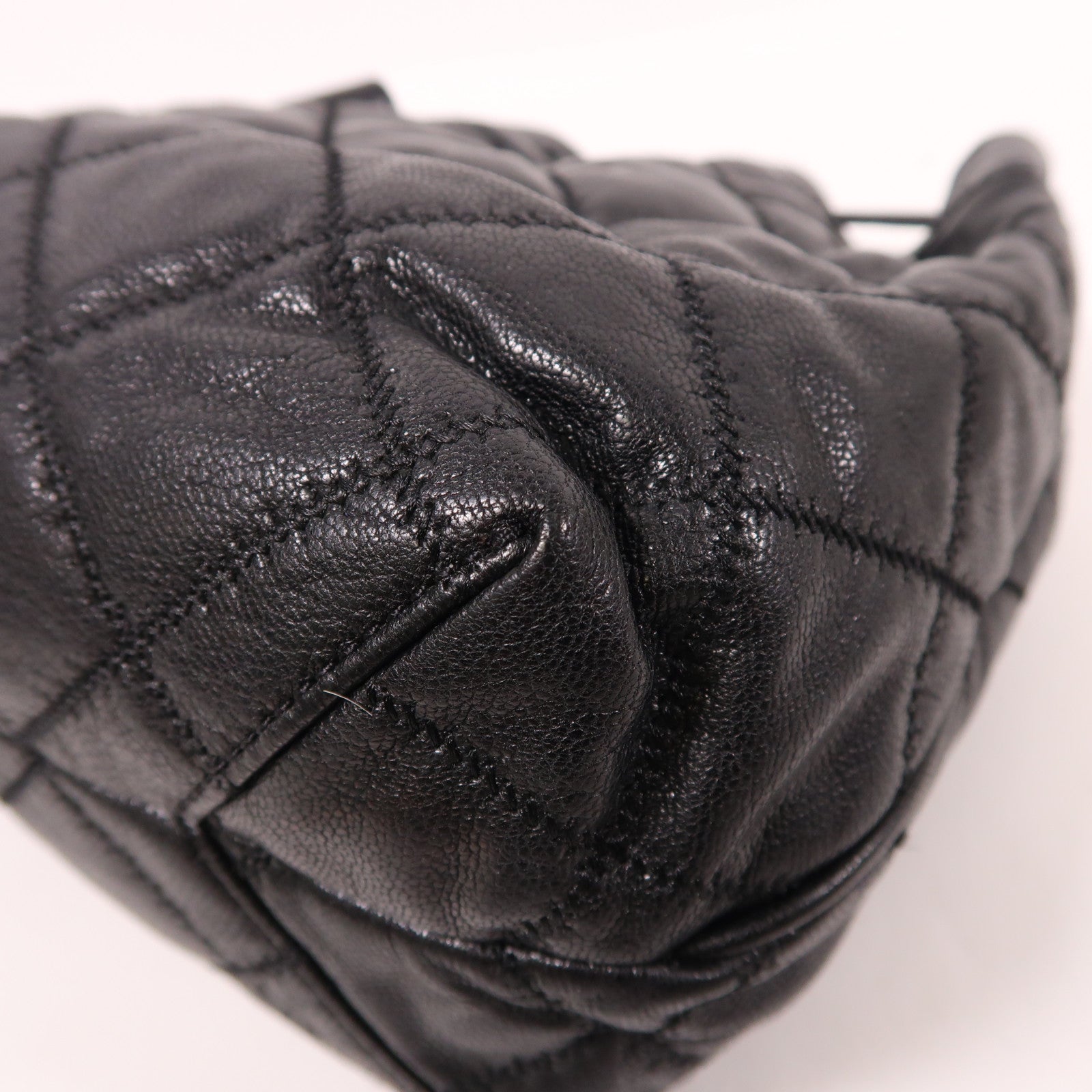 Tory Burch 皮革Willa Small Drawstring Bag金扣鏈帶手挽肩背兩用袋