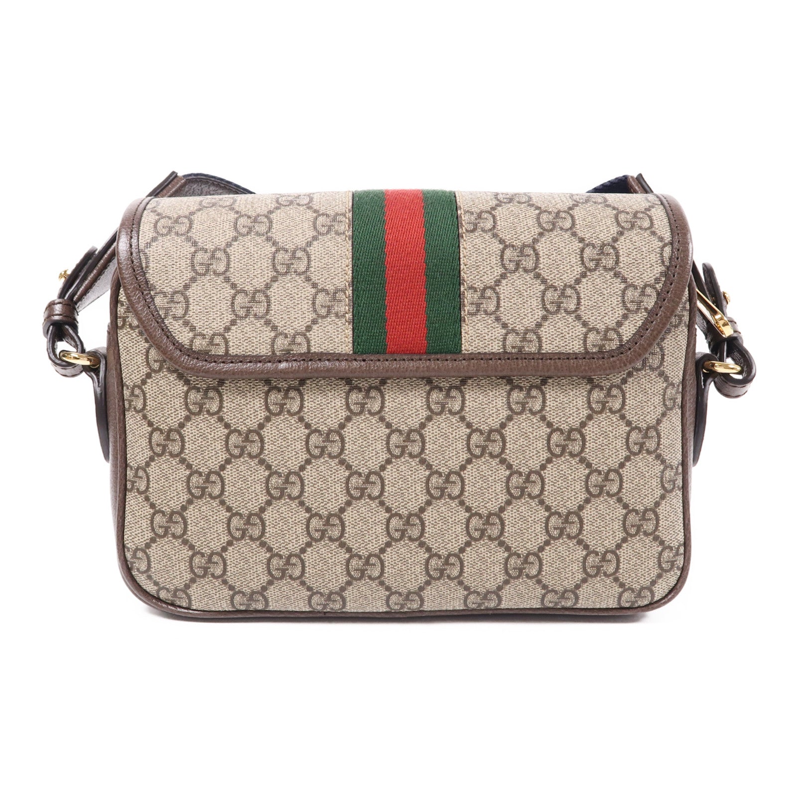 GUCCI 塗層帆布Ophidia GG肩背袋
