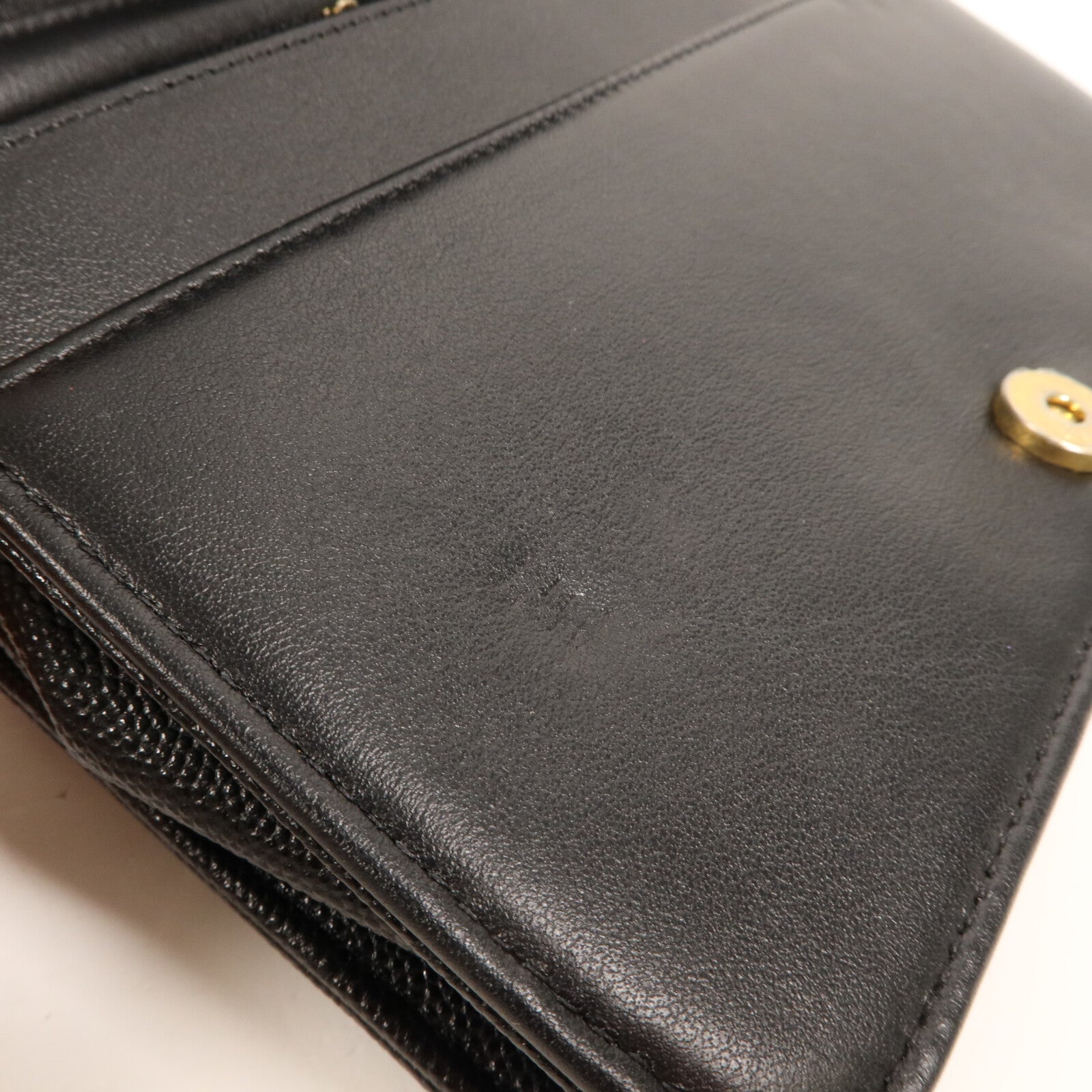 CHANEL 牛皮皮革Boy Wallet On Chain鏈帶肩背袋