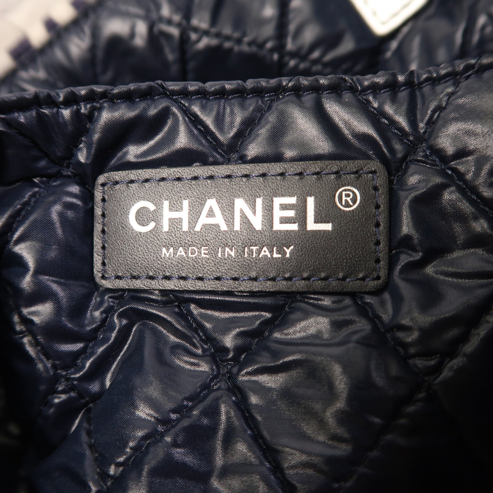 CHANEL 帆布Tote Bag肩背袋