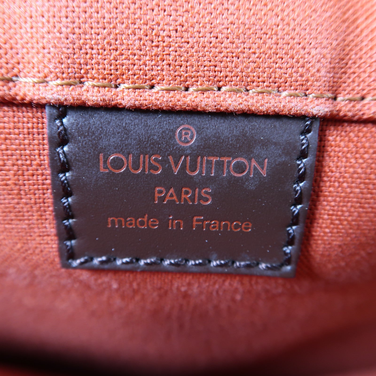 LOUIS VUITTON Damier Ebene Bastille金扣肩背袋啡色