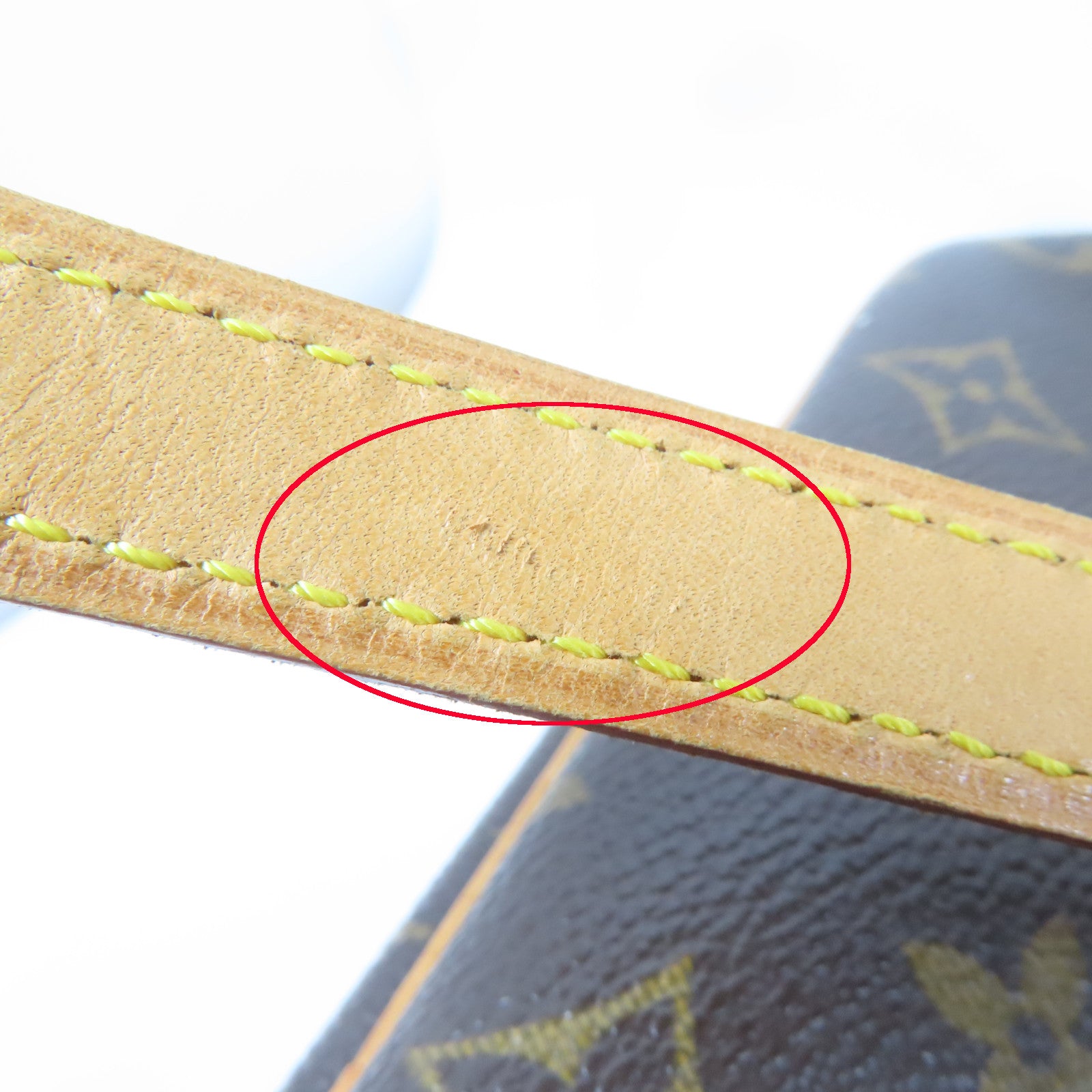 LOUIS VUITTON Monogram Cite MM金扣肩背袋啡色