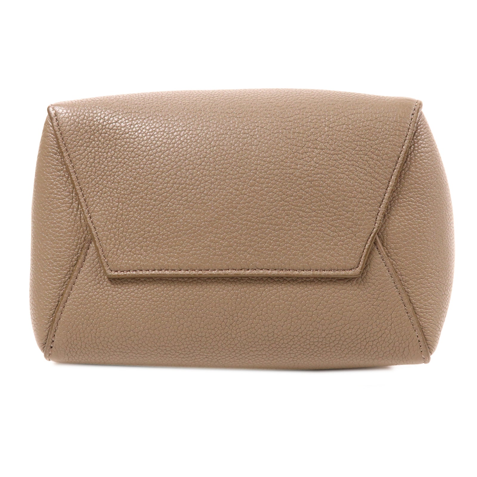 CELINE 牛皮皮革Sangle Bucket Bag金扣肩背袋