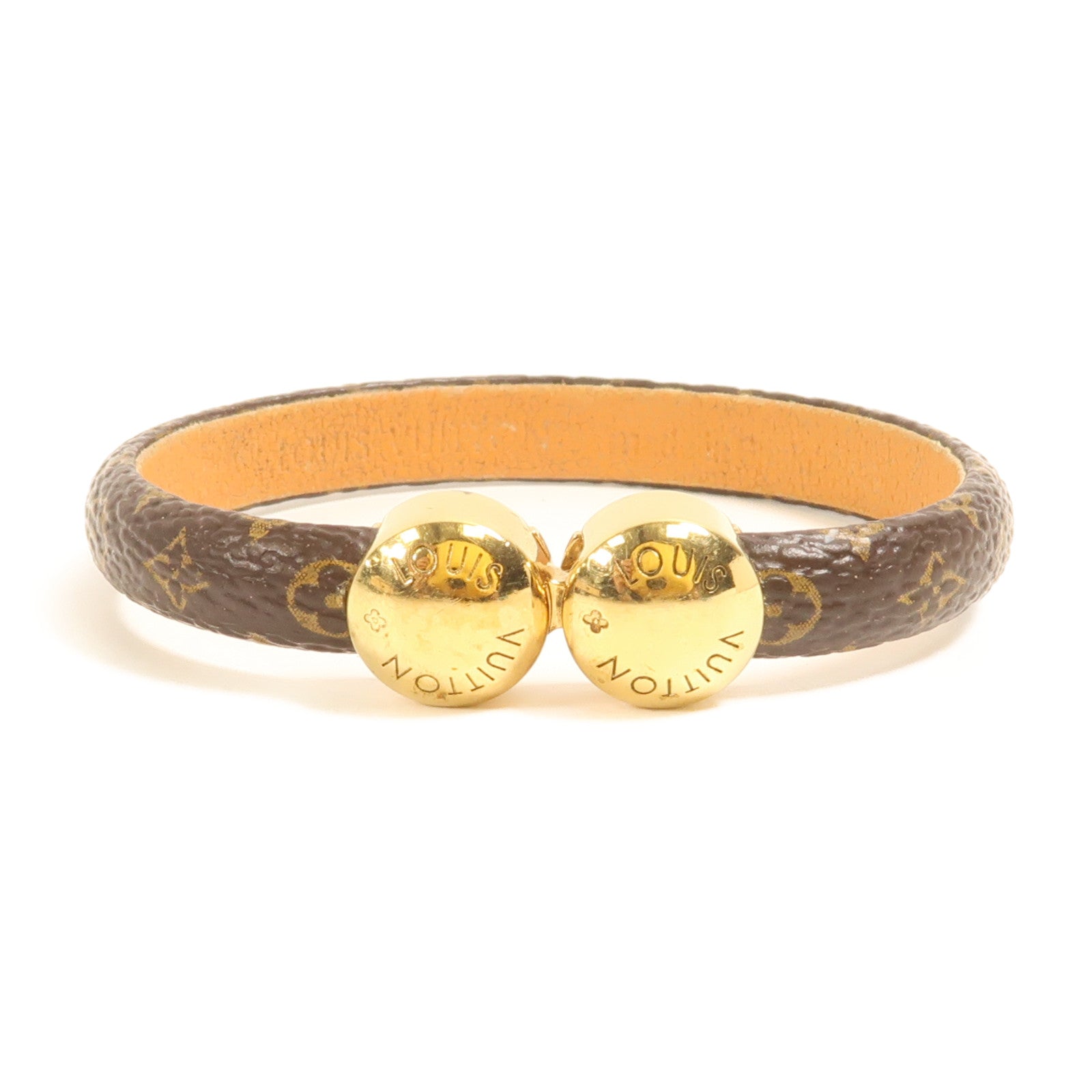 LOUIS VUITTON Monogram Bracelet金扣手鐲