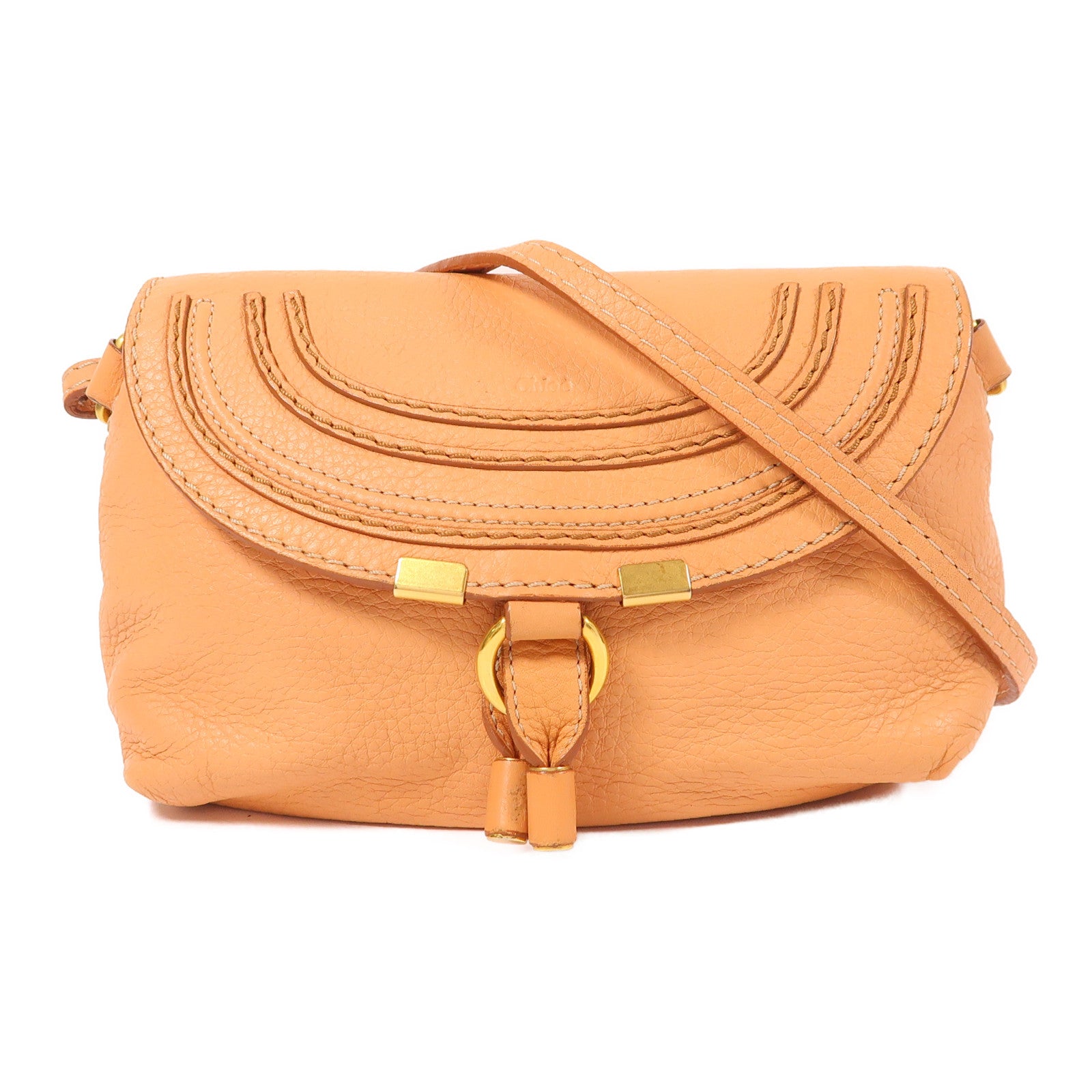 Chloe 牛皮皮革Shoulder Bag金扣肩背袋 – Brand Off Hong Kong Online Store