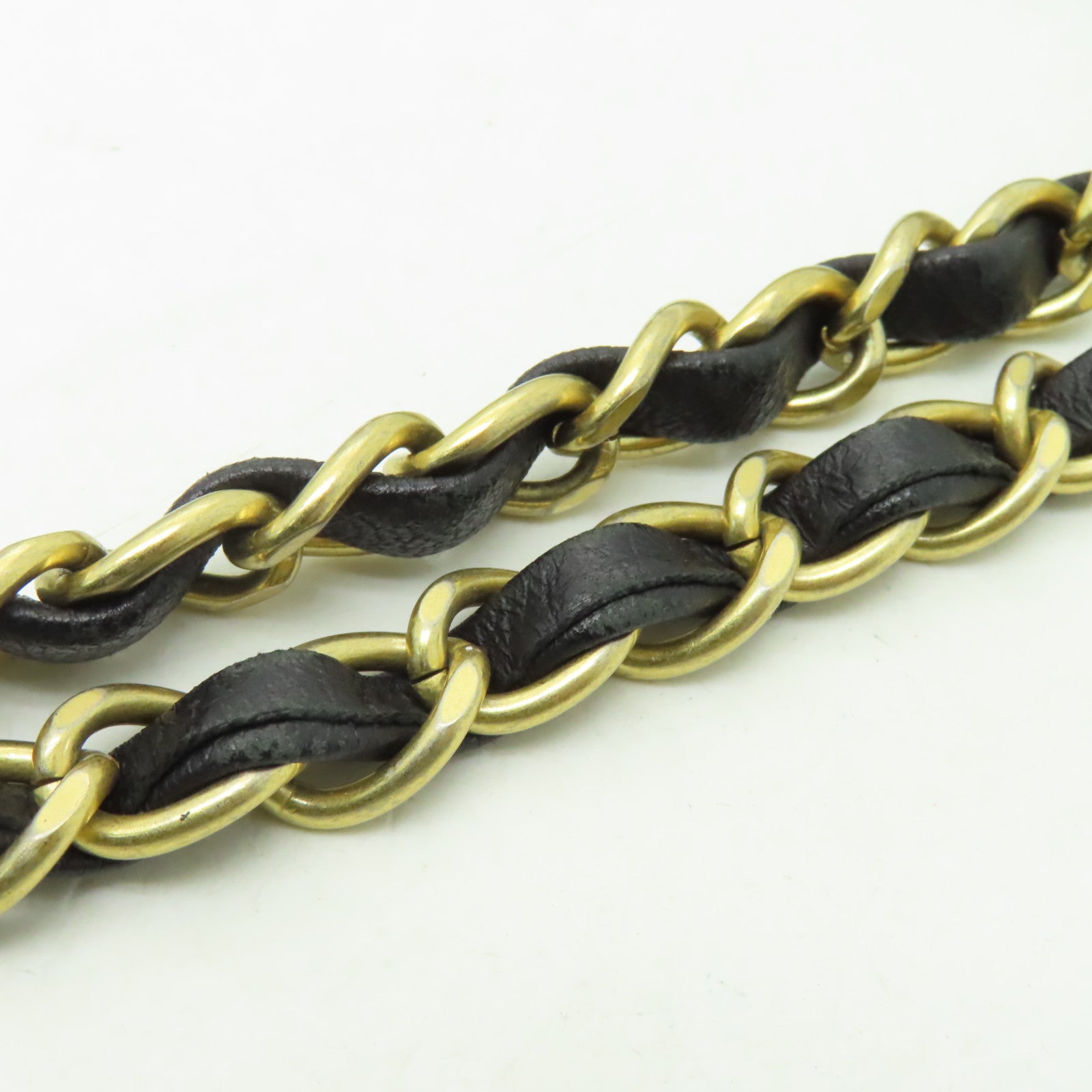 CHANEL 【激減優惠】菱格羊皮皮革Chain Choulder Bag金扣鏈帶肩背袋黒色