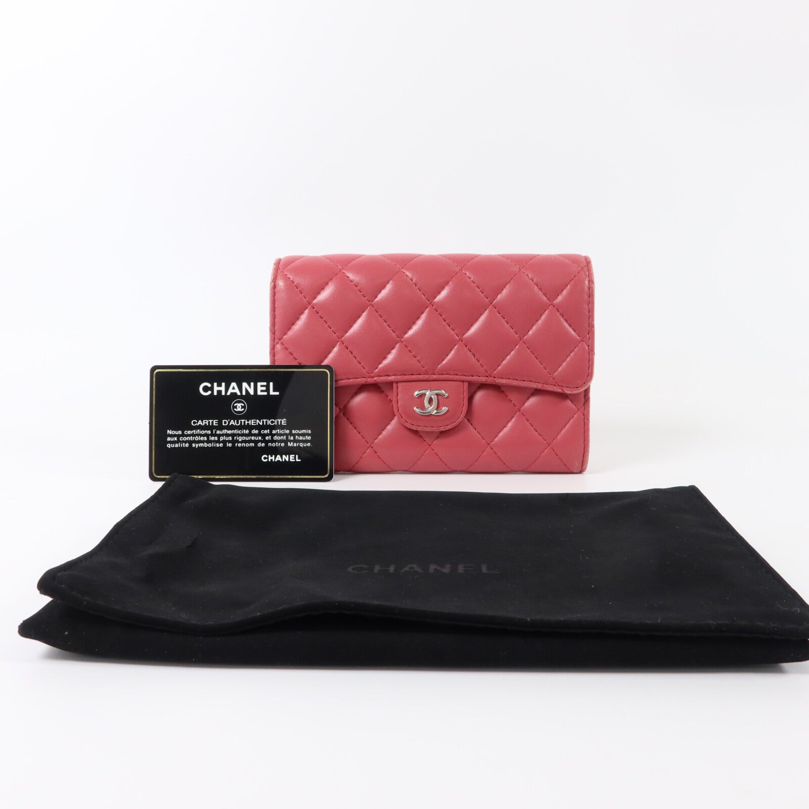 CHANEL 羊皮皮革Wallet錢包