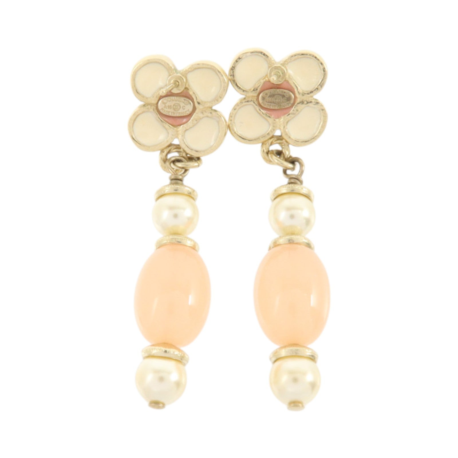 CHANEL 金屬/PVC Earrings耳環