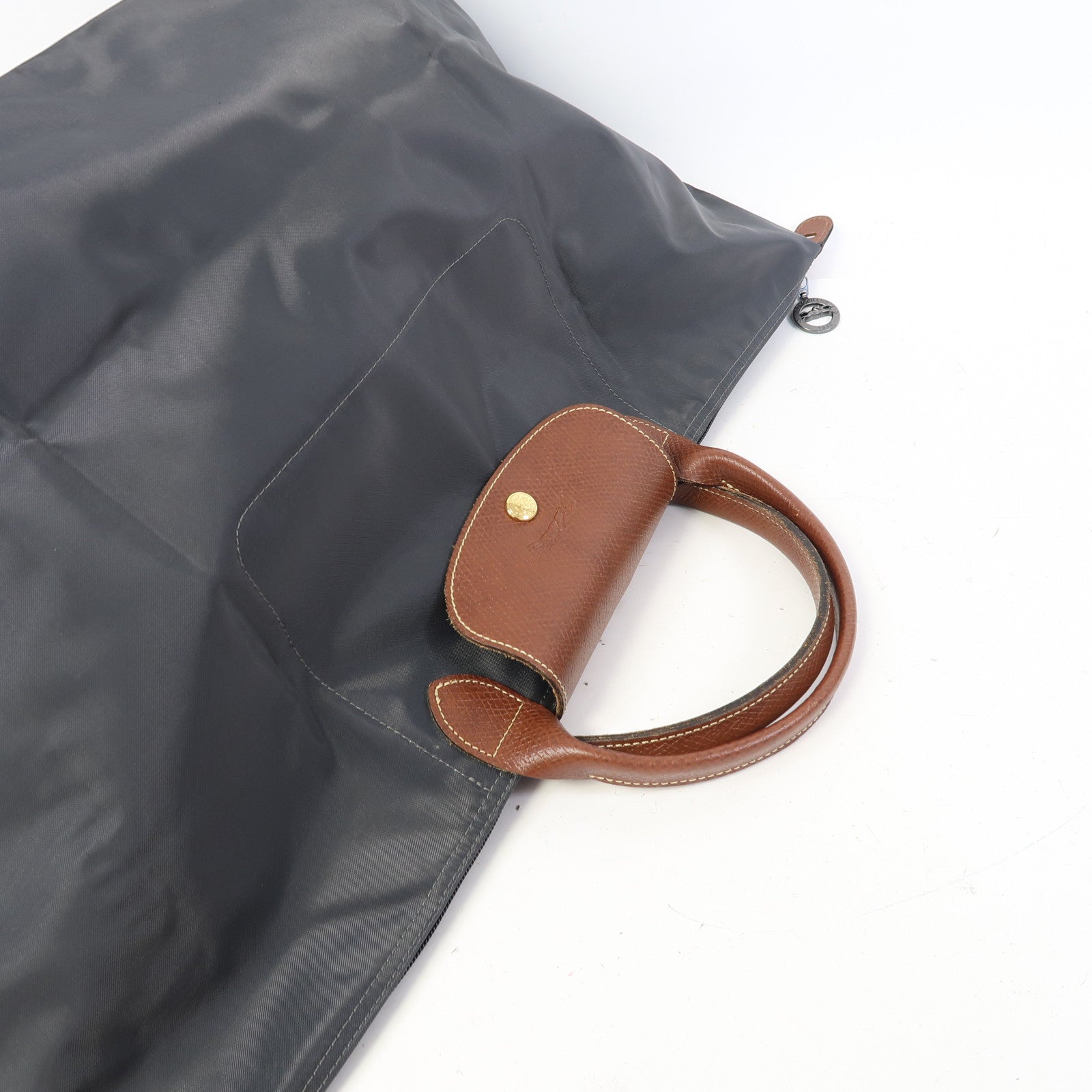Longchamp 尼龍Hand Bag手挽袋灰色