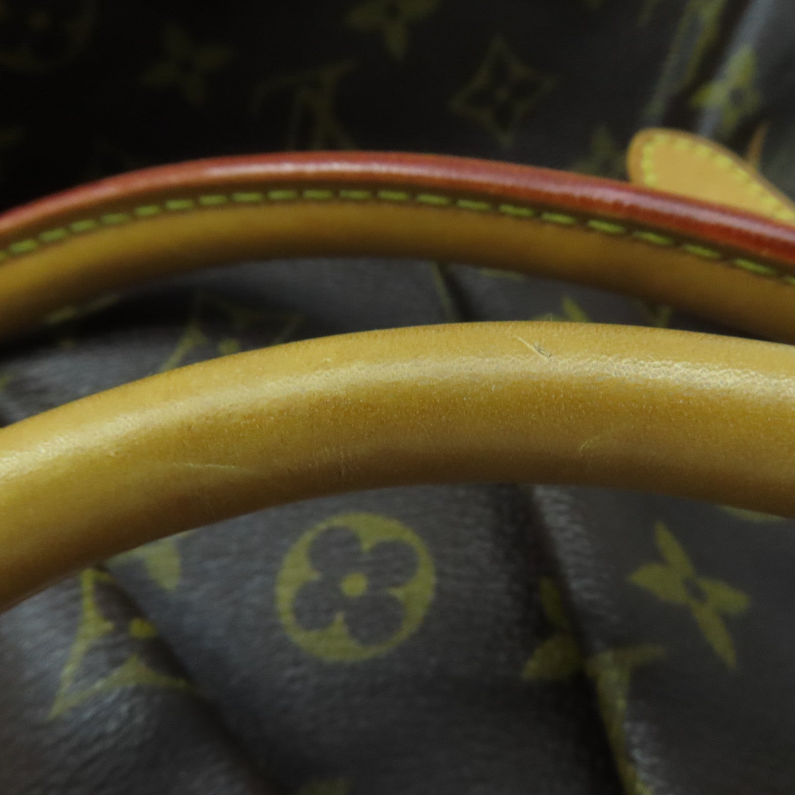 LOUIS VUITTON 【激減優惠】Monogram Tivoli GM金扣手挽袋啡色