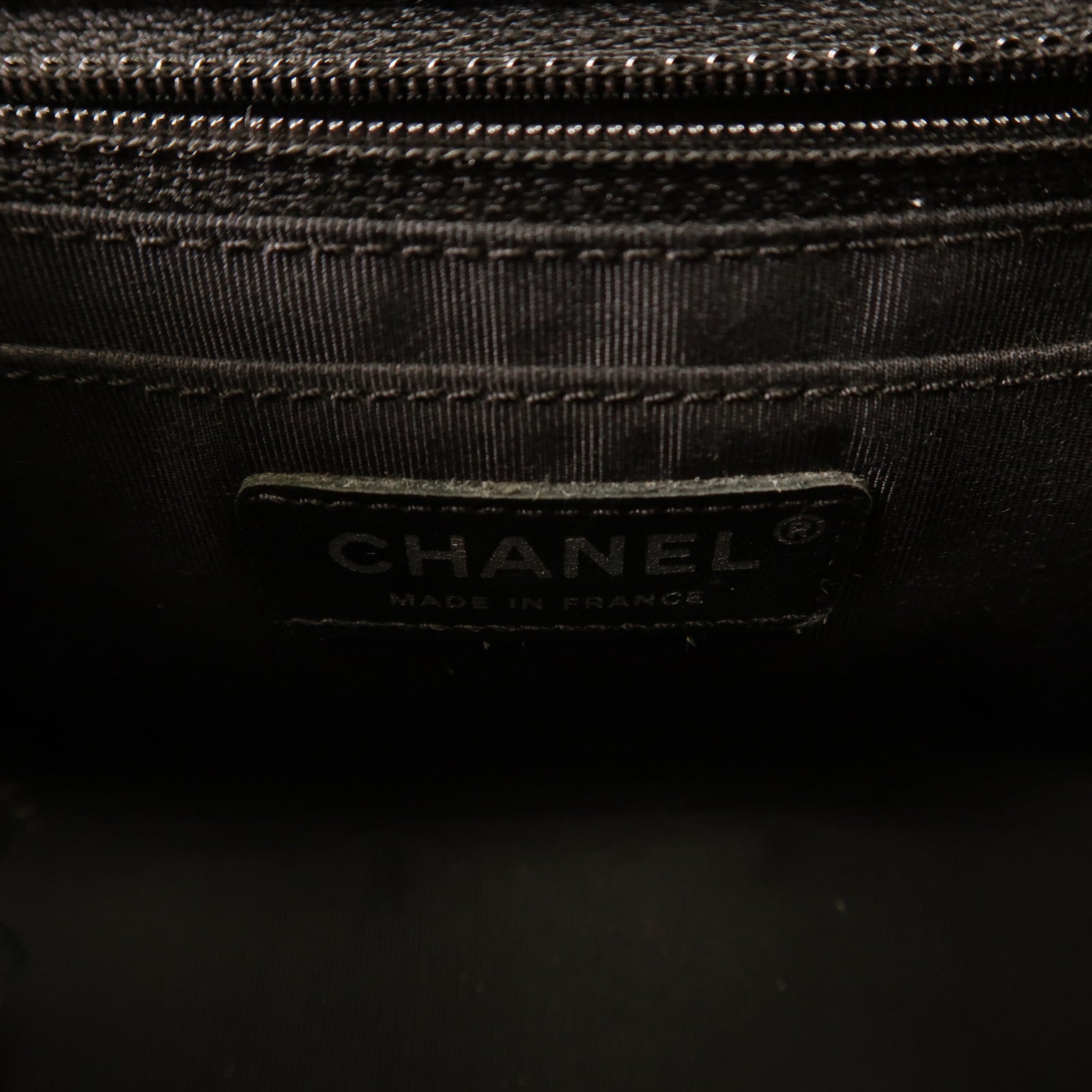 CHANEL Tweed Chain Shoulder銀扣鏈帶肩背袋