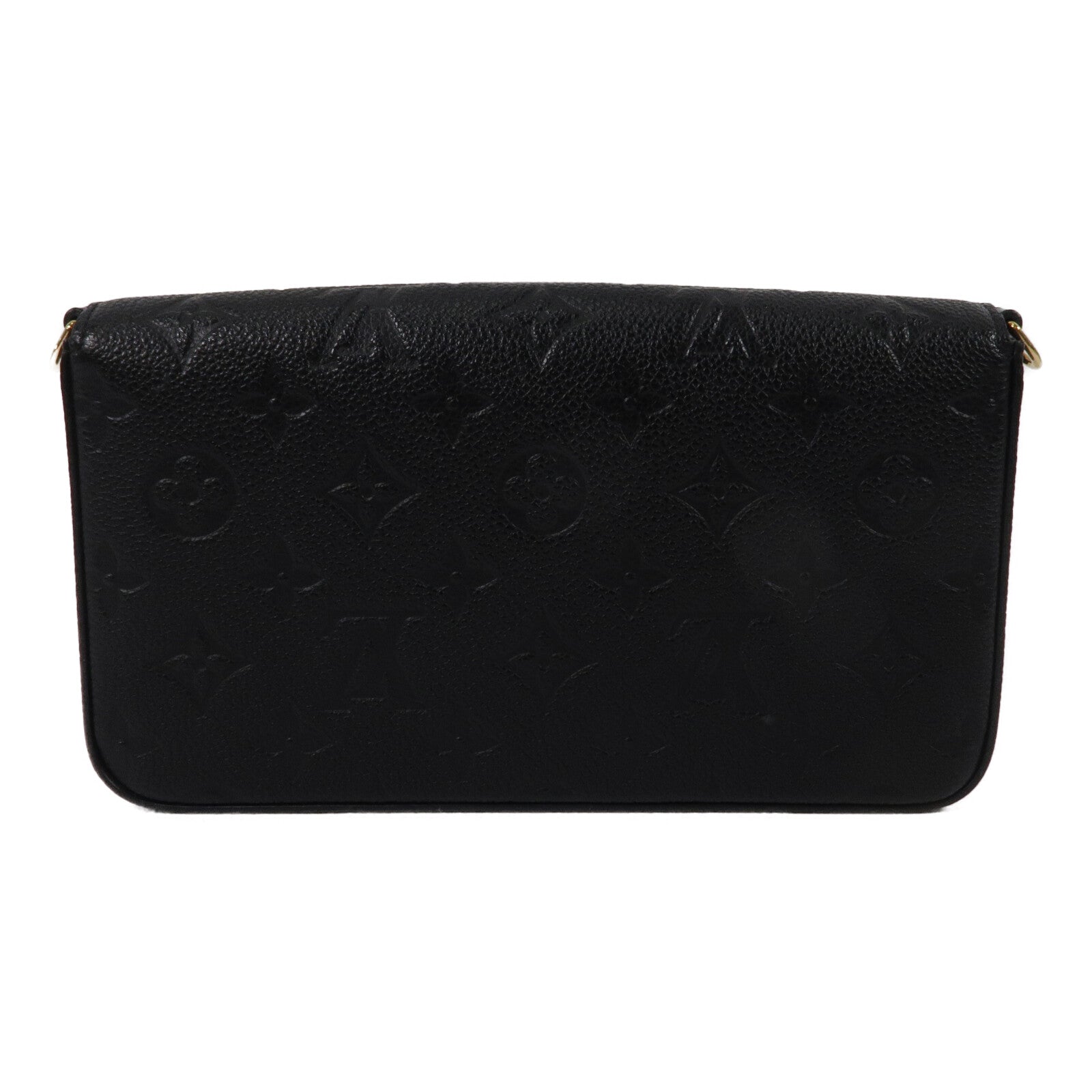 LOUIS VUITTON Monogram Empreinte Felicie Pochette鏈帶肩背袋