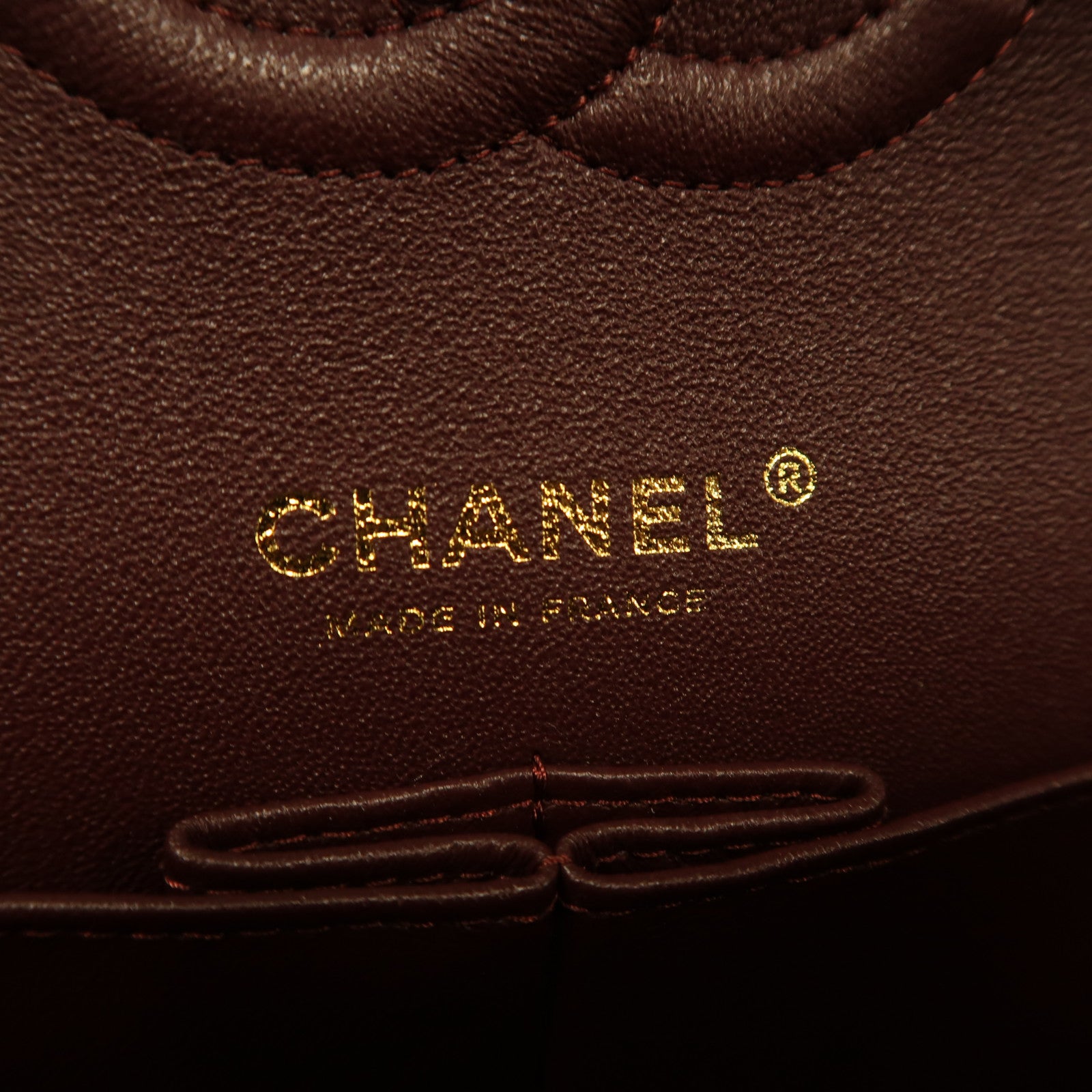 CHANEL 菱格羊皮皮革Classic Flap金扣鏈帶肩背袋黑色
