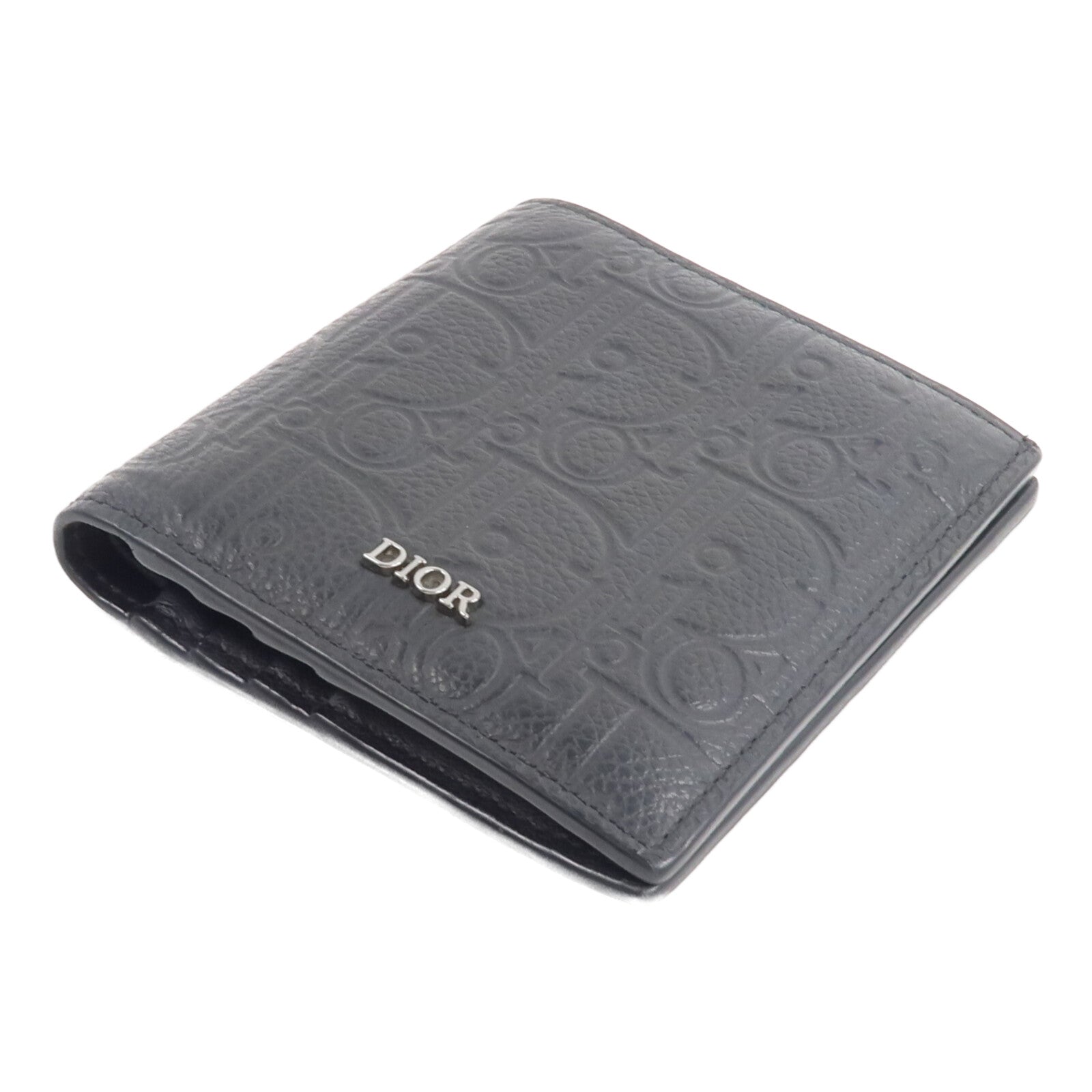 Dior 牛皮皮革Vertical Bifold Wallet錢包