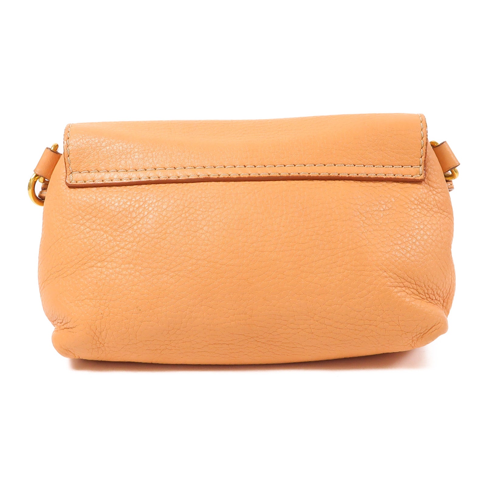 Chloe 牛皮皮革Shoulder Bag金扣肩背袋