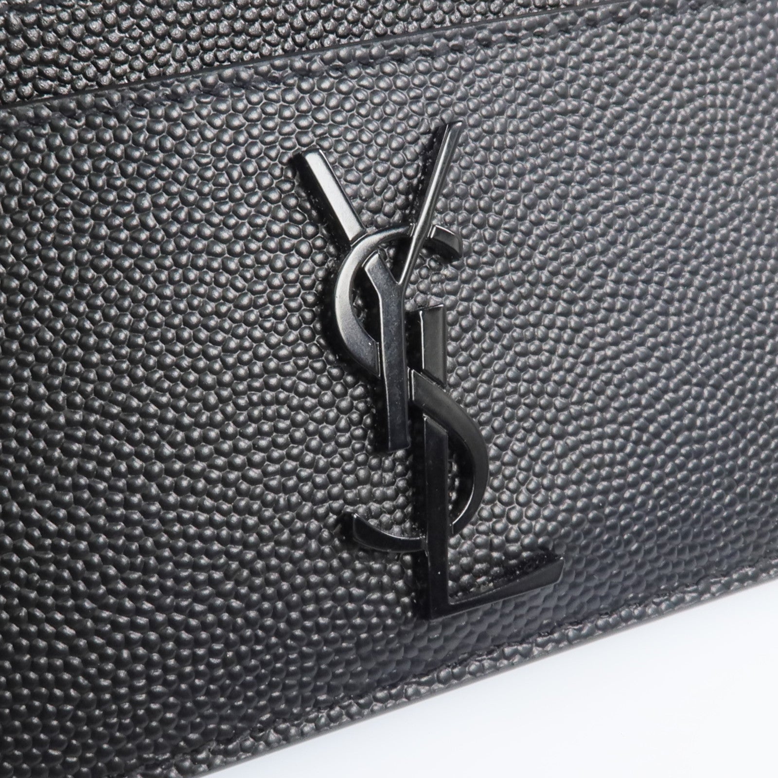 YVES SAINT LAURENT 牛皮皮革Card Case卡片套