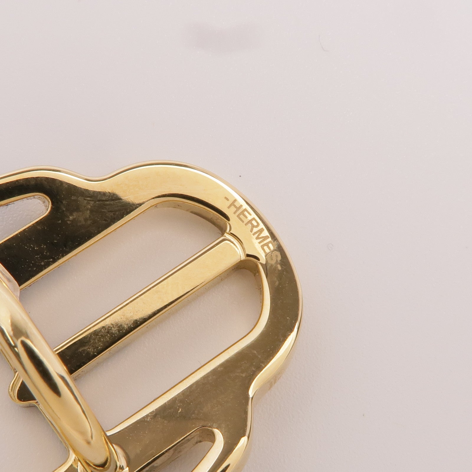 HERMES 金屬Scarf Ring圍巾戒指