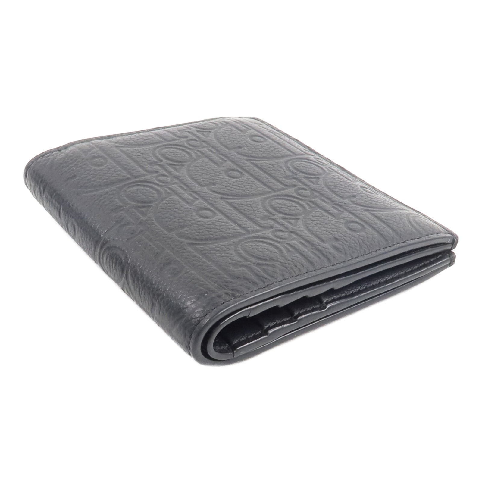 Dior 牛皮皮革Vertical Bifold Wallet錢包