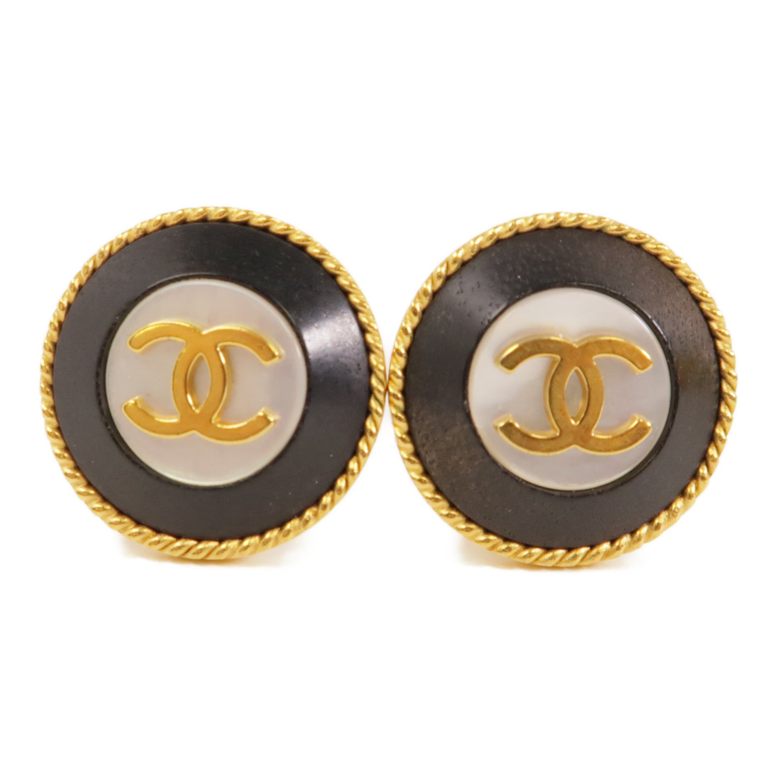 CHANEL Brass Earrings耳環