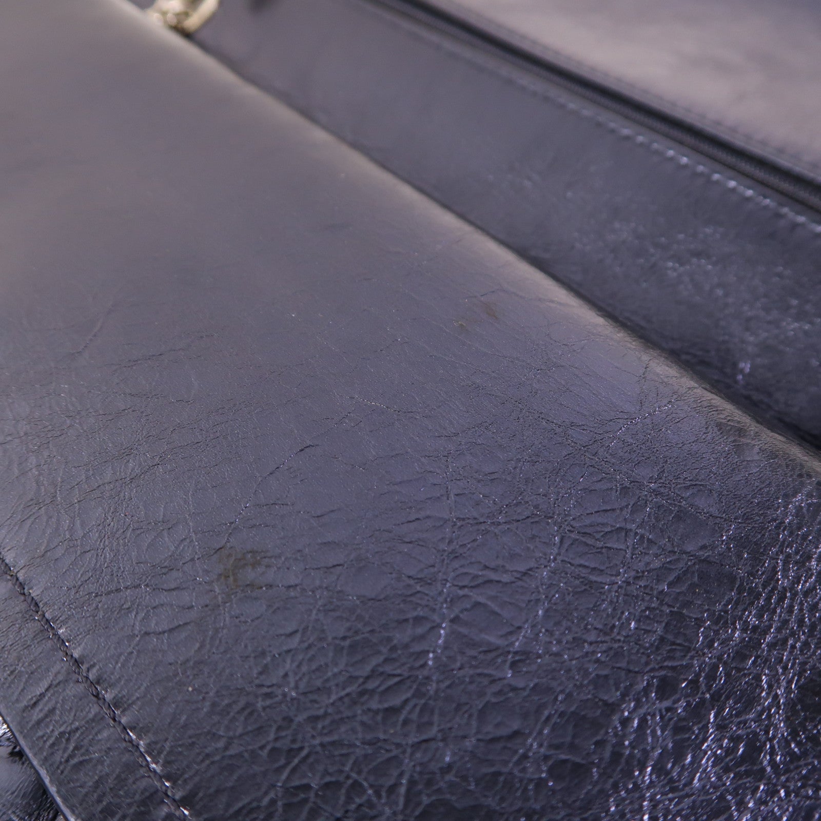 CHANEL 牛皮皮革2.55銀扣鏈帶肩背袋