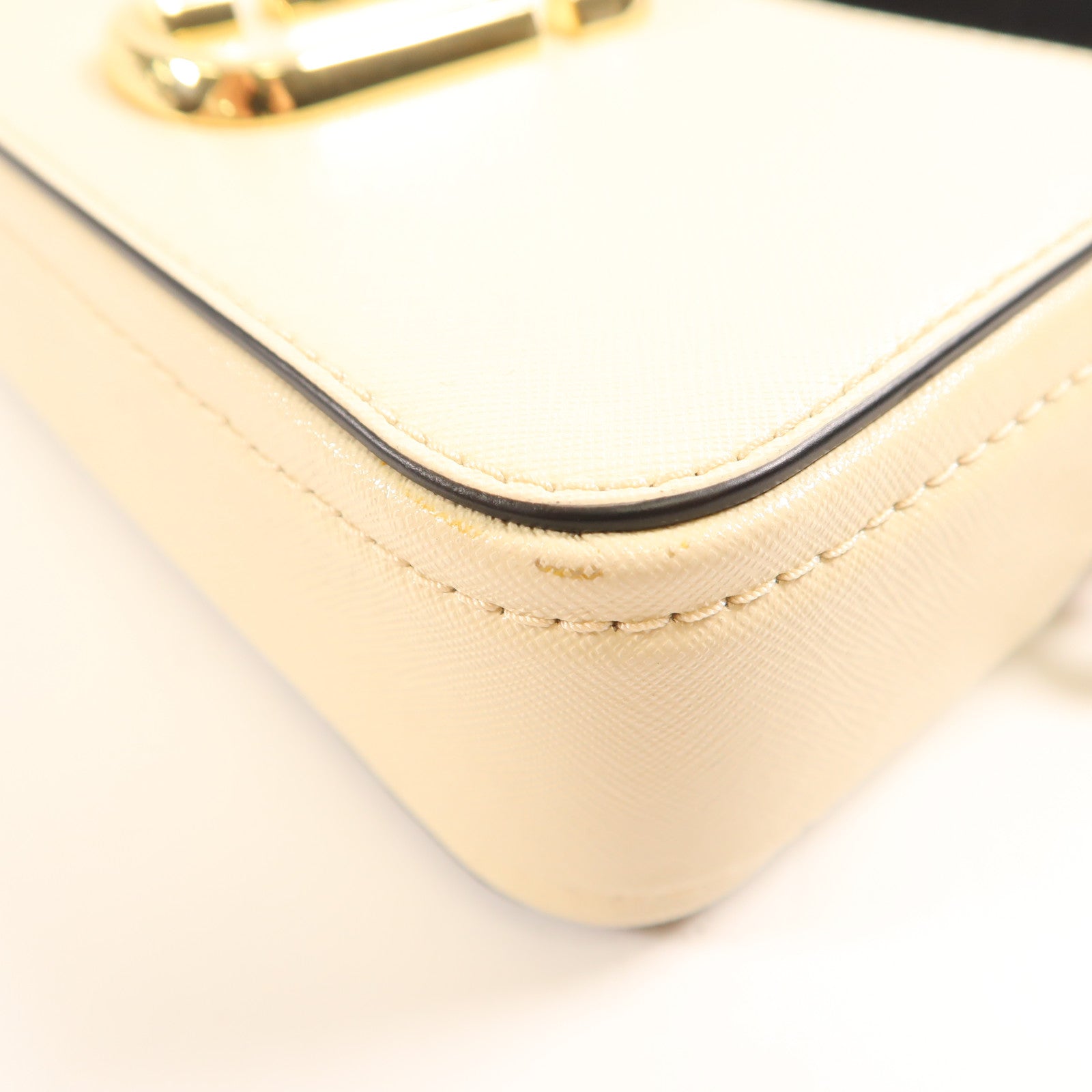 MARC JACOBS 牛皮皮革Shoulder Bag金扣肩背袋