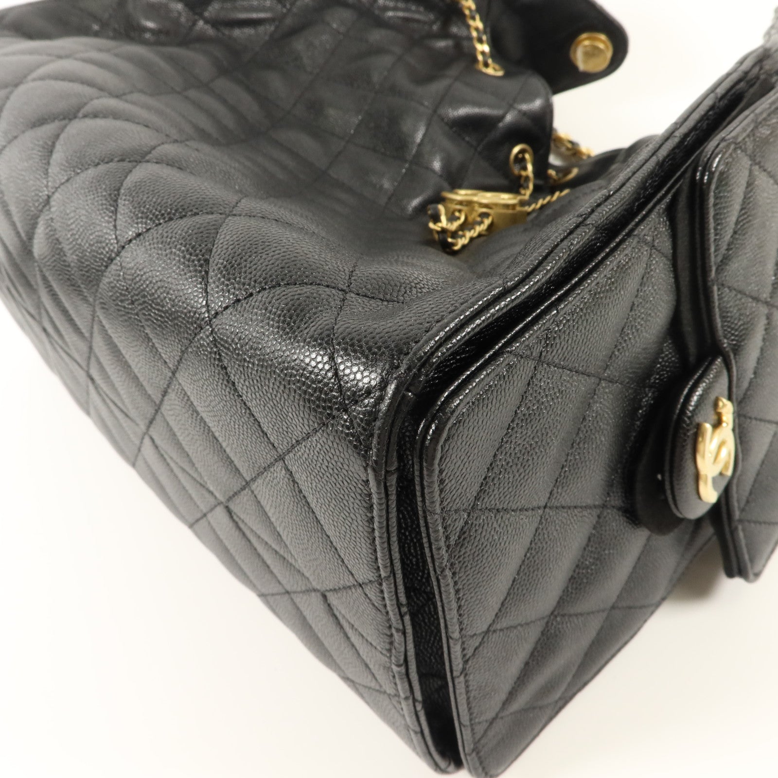 CHANEL 牛皮皮革Chanel 25鏈帶肩背袋