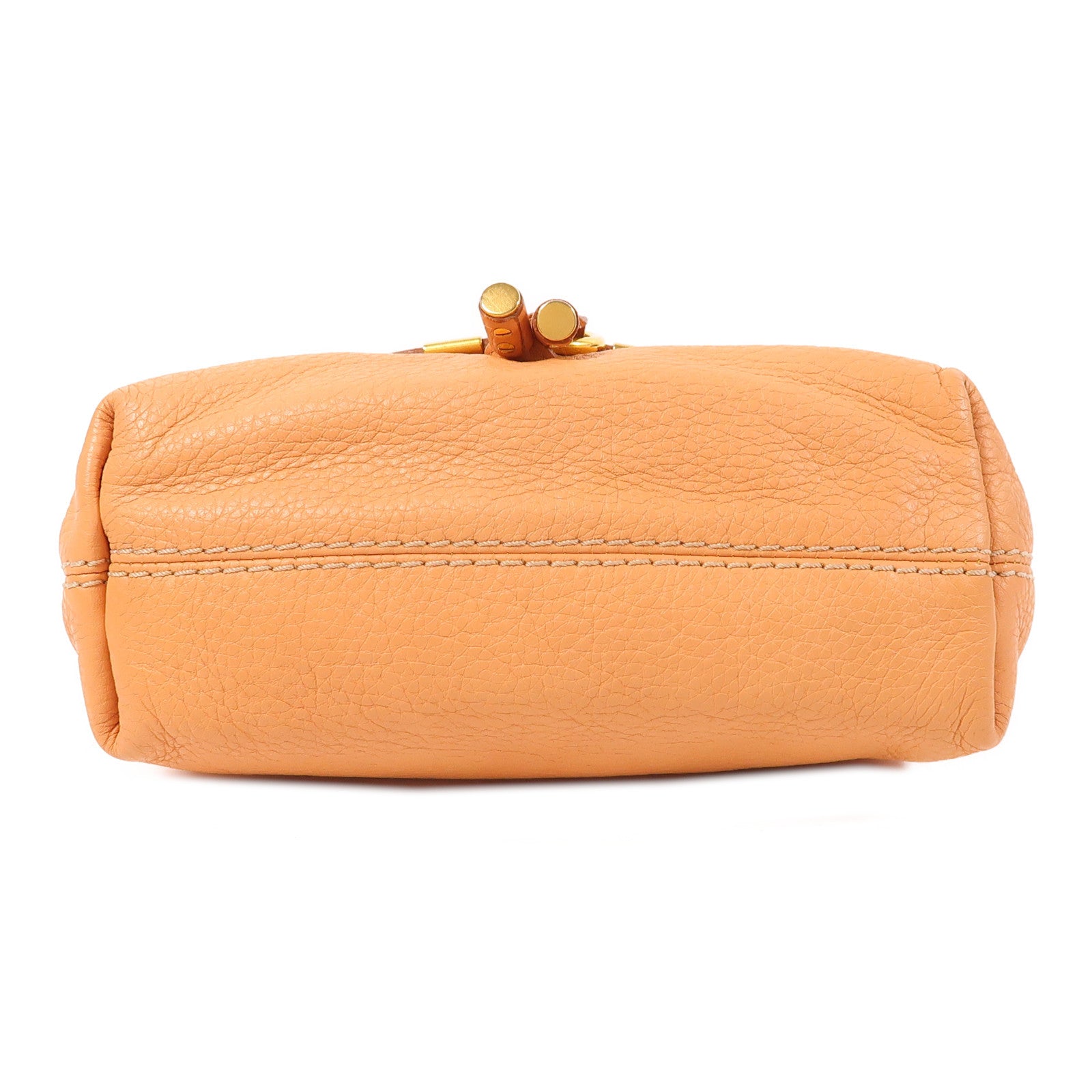 Chloe 牛皮皮革Shoulder Bag金扣肩背袋