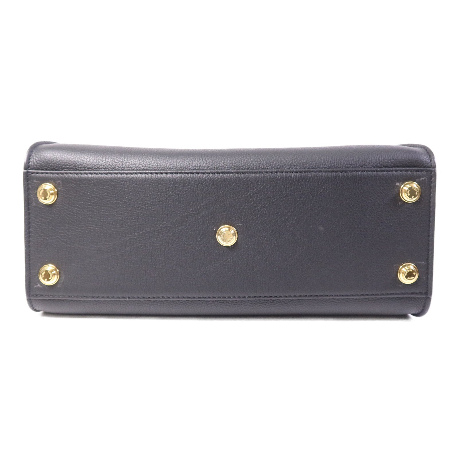 LOUIS VUITTON 牛皮皮革On My Side MM金扣手挽肩背兩用袋