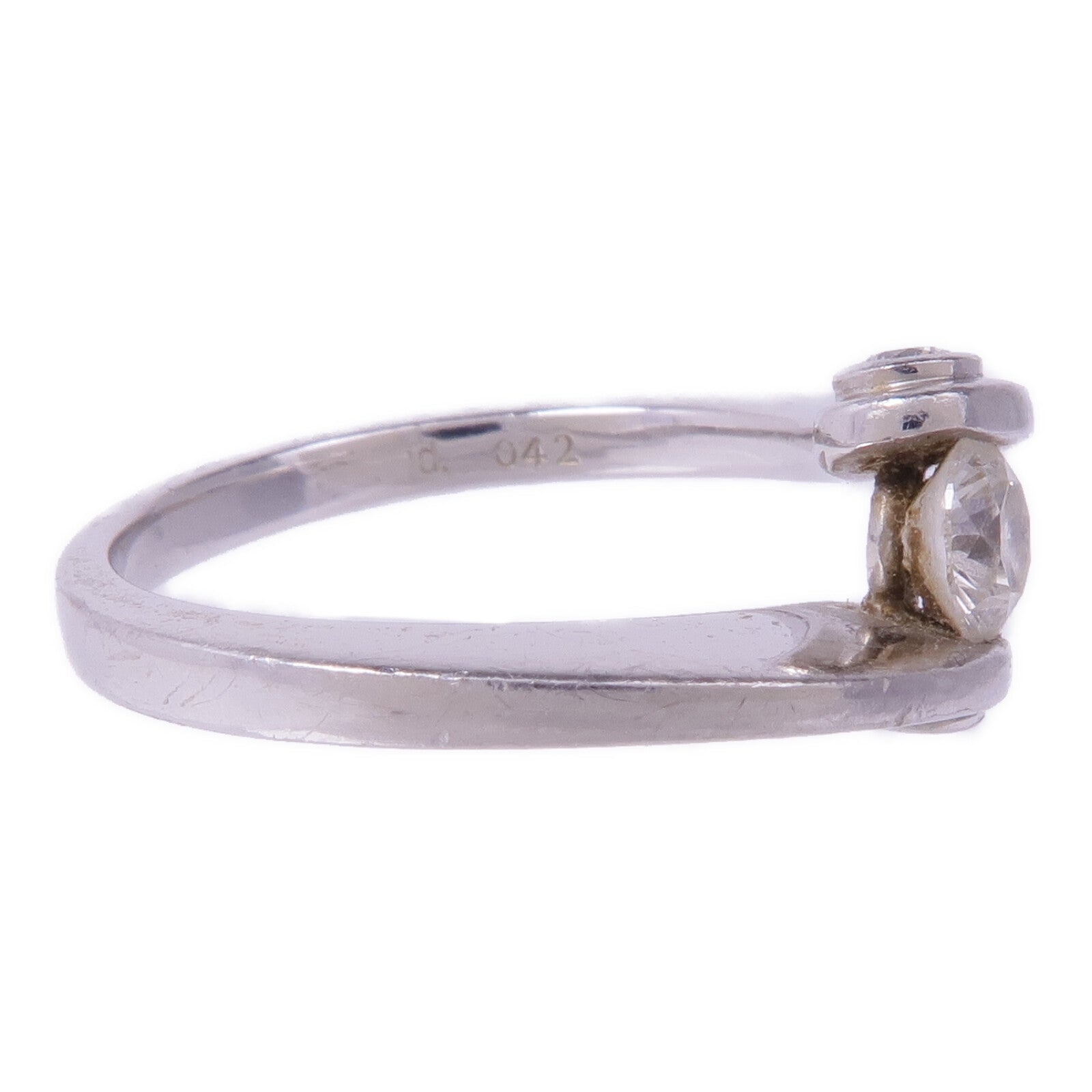 JEWELRY PT950鉑金Diamond Ring鑽石戒指US#6.5