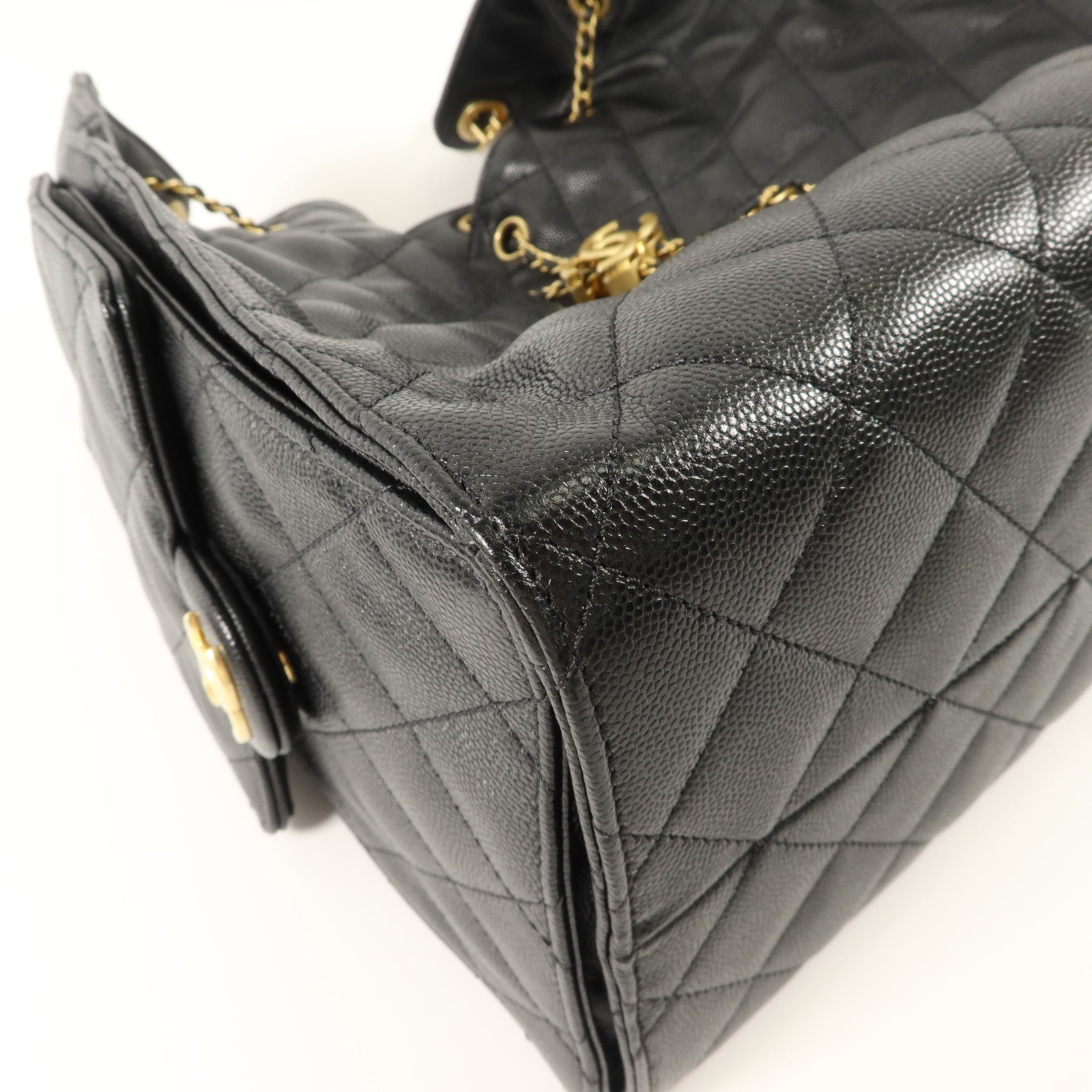 CHANEL 牛皮皮革Chanel 25鏈帶肩背袋