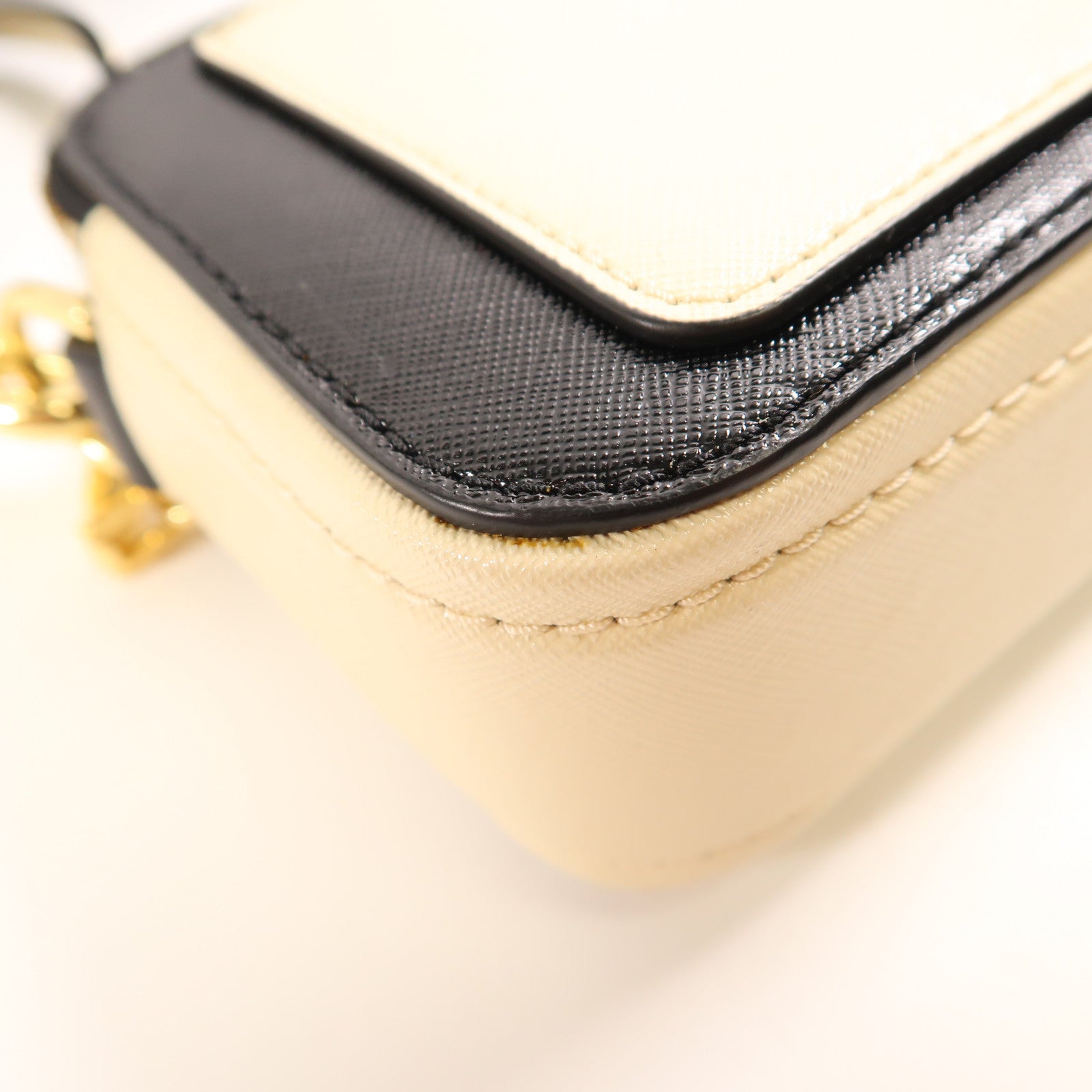 MARC JACOBS 牛皮皮革Shoulder Bag金扣肩背袋