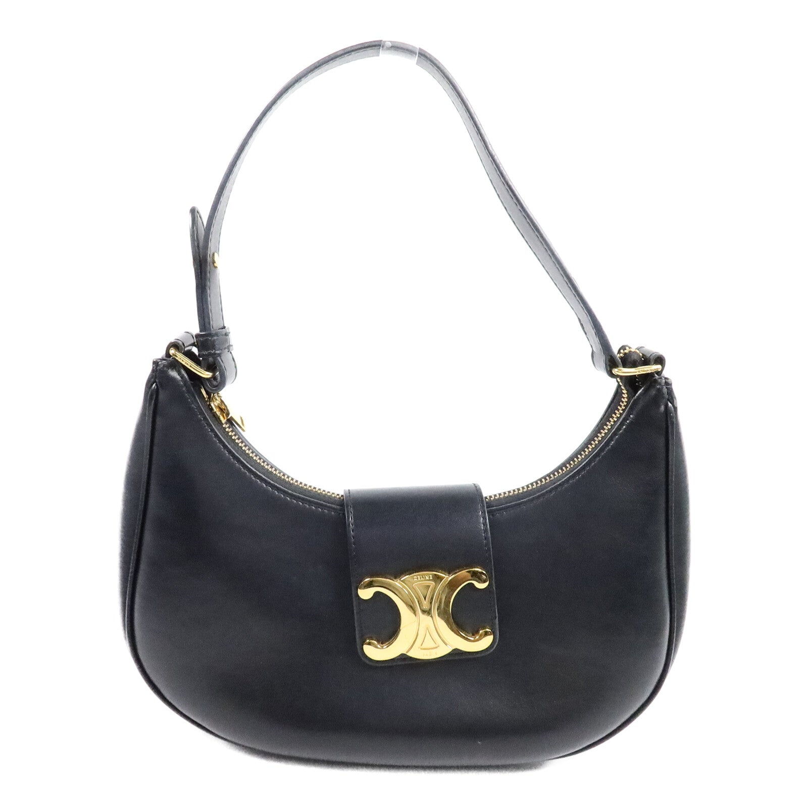 CELINE 牛皮皮革Ava Triomphe肩背袋