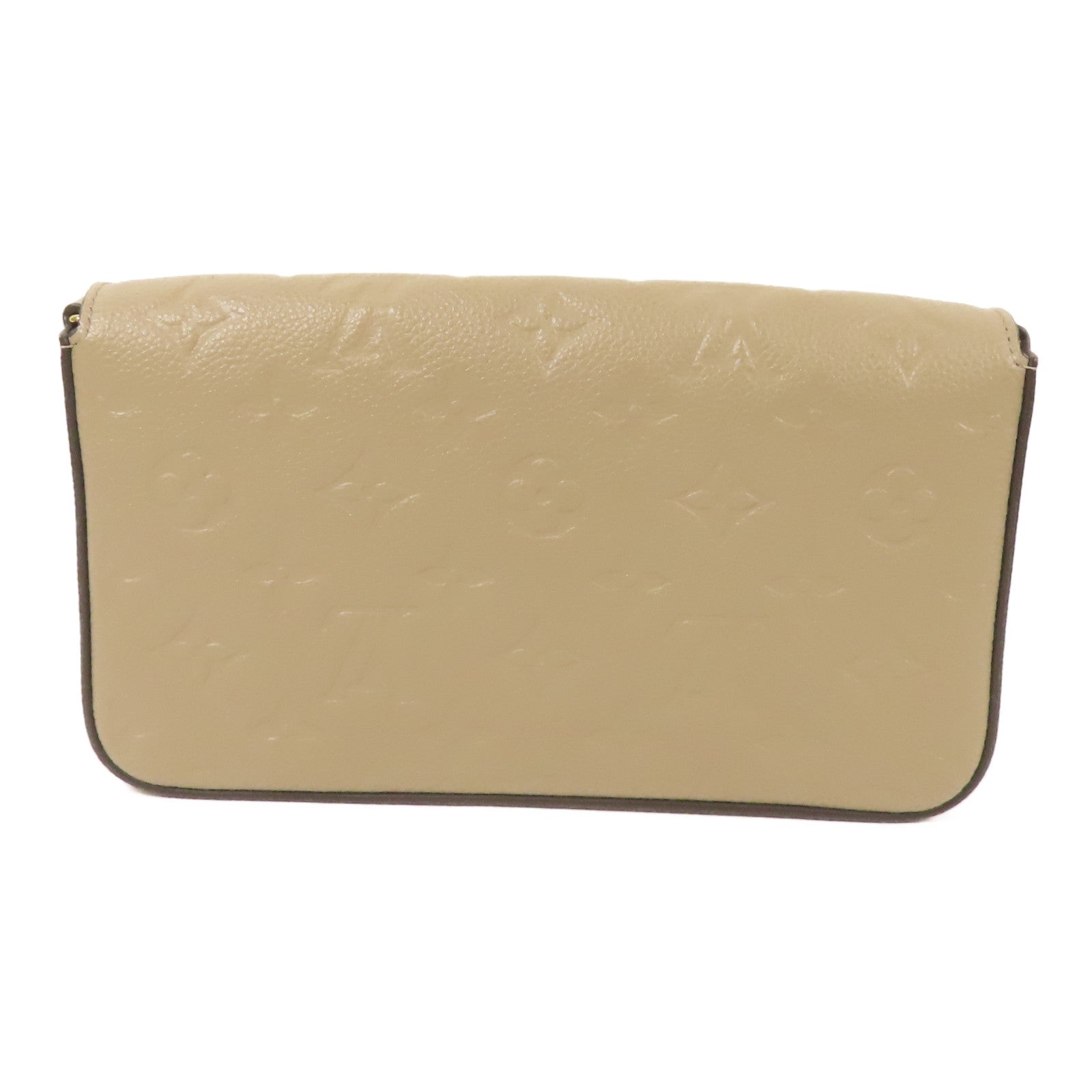 LOUIS VUITTON Monogram Empreinte Pochette Felicie金扣肩背袋