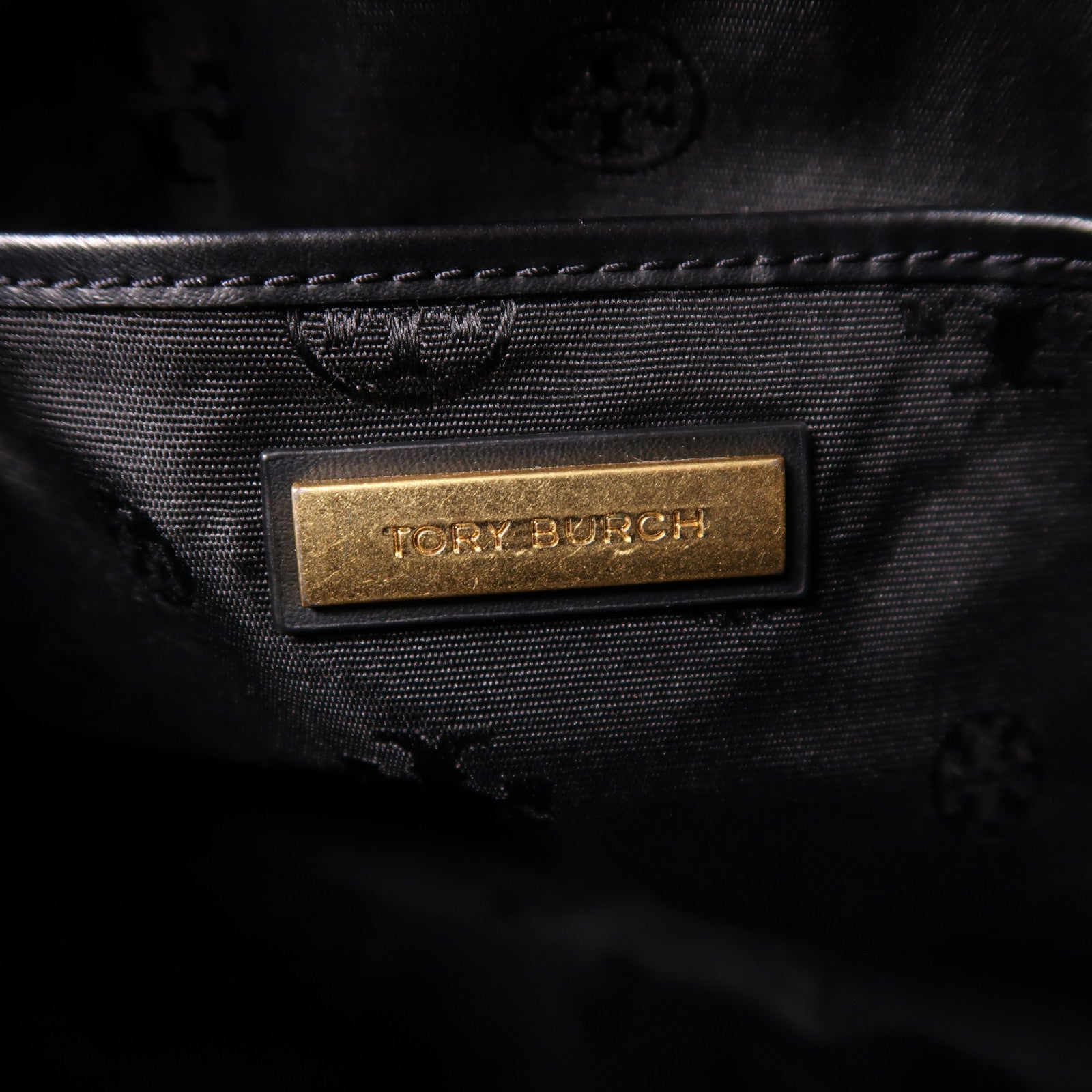 Tory Burch 皮革Willa Small Drawstring Bag金扣鏈帶手挽肩背兩用袋