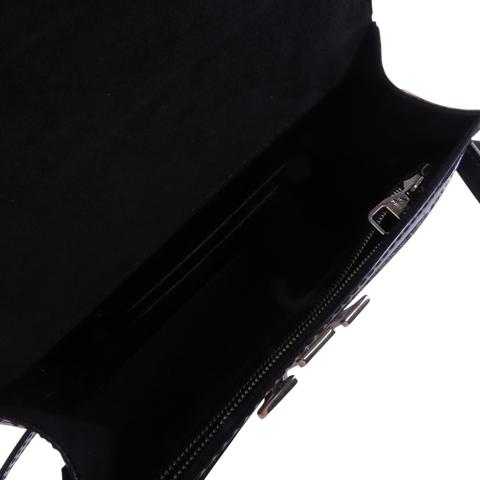 LOUIS VUITTON Epi Leather Pochette Louise PM銀扣肩背袋