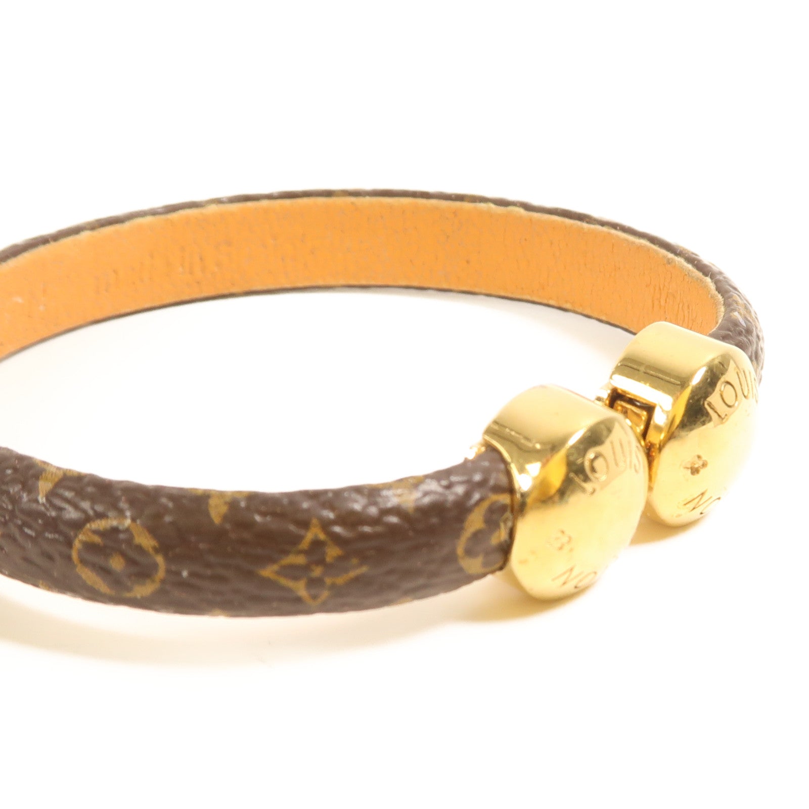 LOUIS VUITTON Monogram Bracelet金扣手鐲