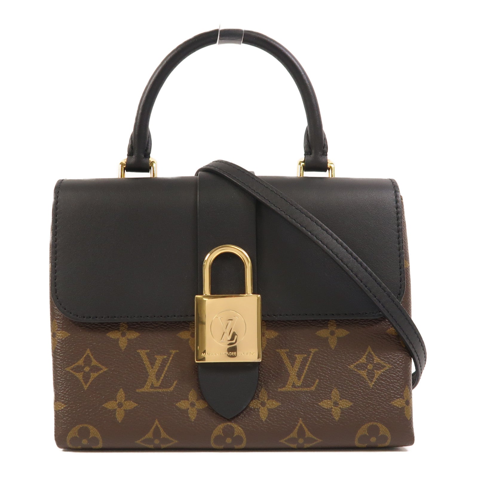 LOUIS VUITTON 【激減優惠】Monogram Locky BB金扣手挽肩背兩用袋