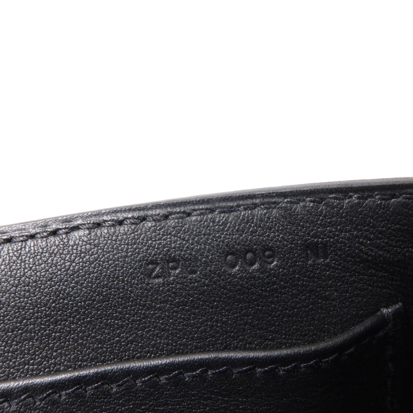 HERMES Chevre皮革Geta肩背袋Noir