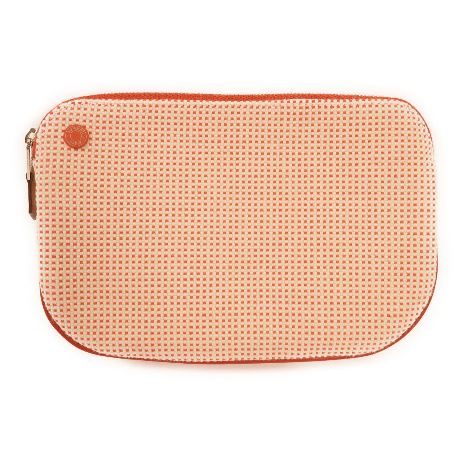 HERMES 帆布Echappee Case手拿包