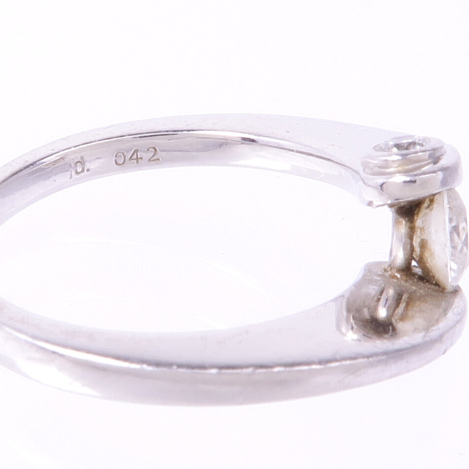 JEWELRY PT950鉑金Diamond Ring鑽石戒指US#6.5