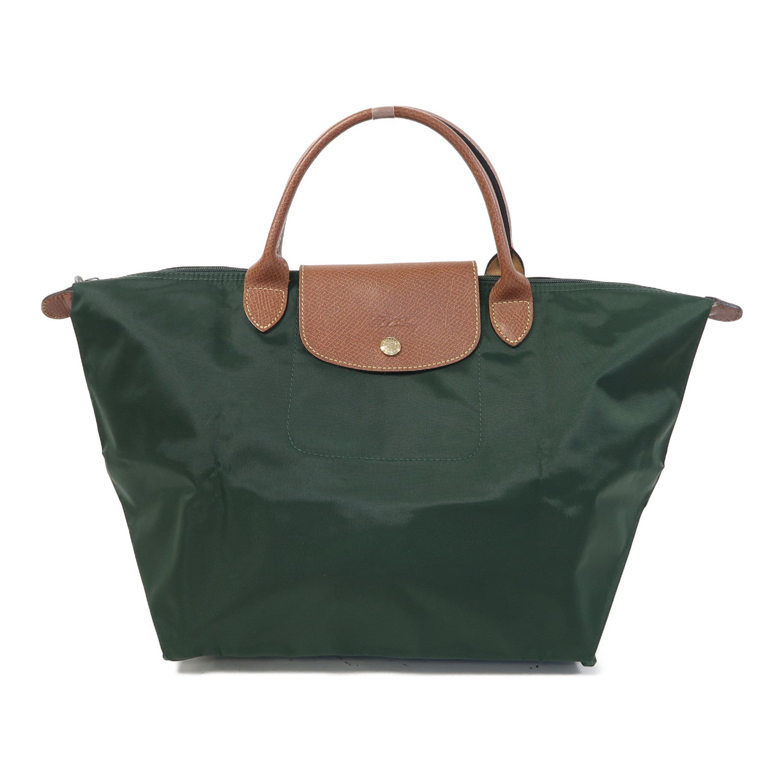 Longchamp 尼龍Hand Bag手挽袋綠色