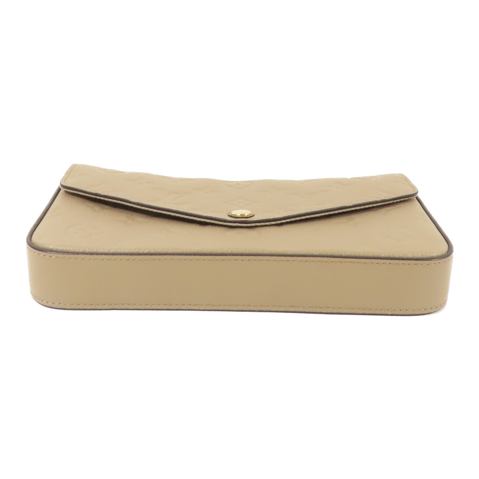 LOUIS VUITTON Monogram Empreinte Pochette Felicie金扣肩背袋