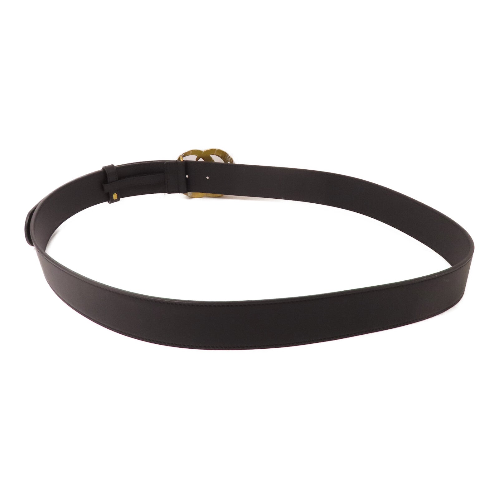 GUCCI 牛皮皮革Belt金扣皮帶