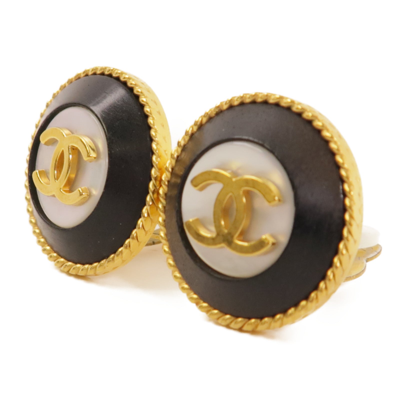 CHANEL Brass Earrings耳環