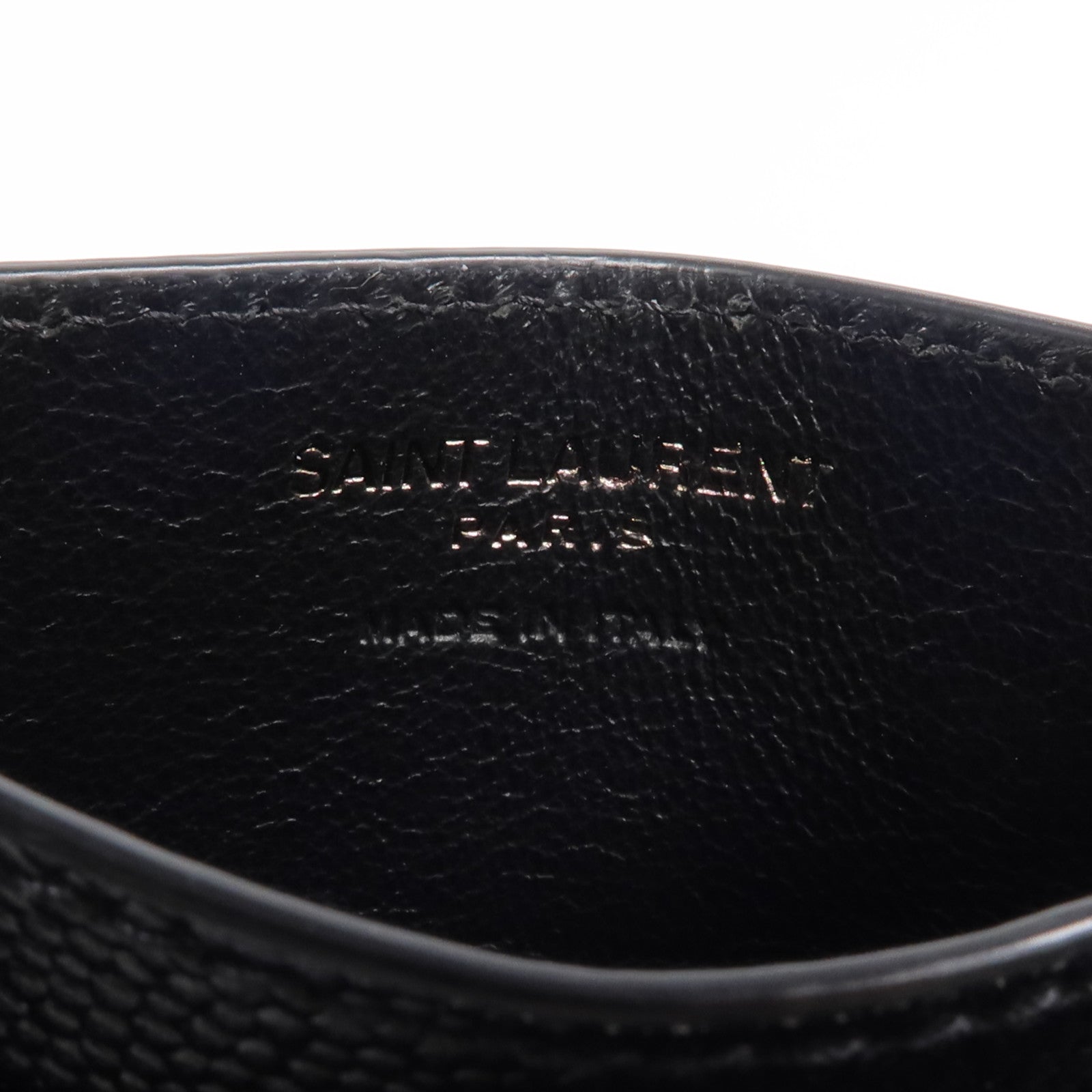 YVES SAINT LAURENT 牛皮皮革Card Case卡片套
