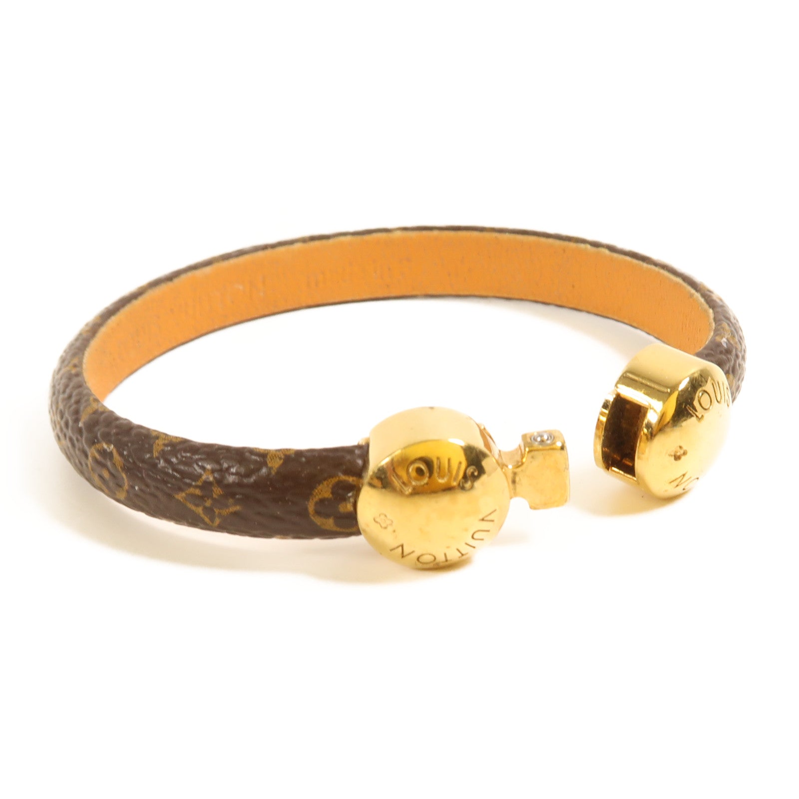 LOUIS VUITTON Monogram Bracelet金扣手鐲