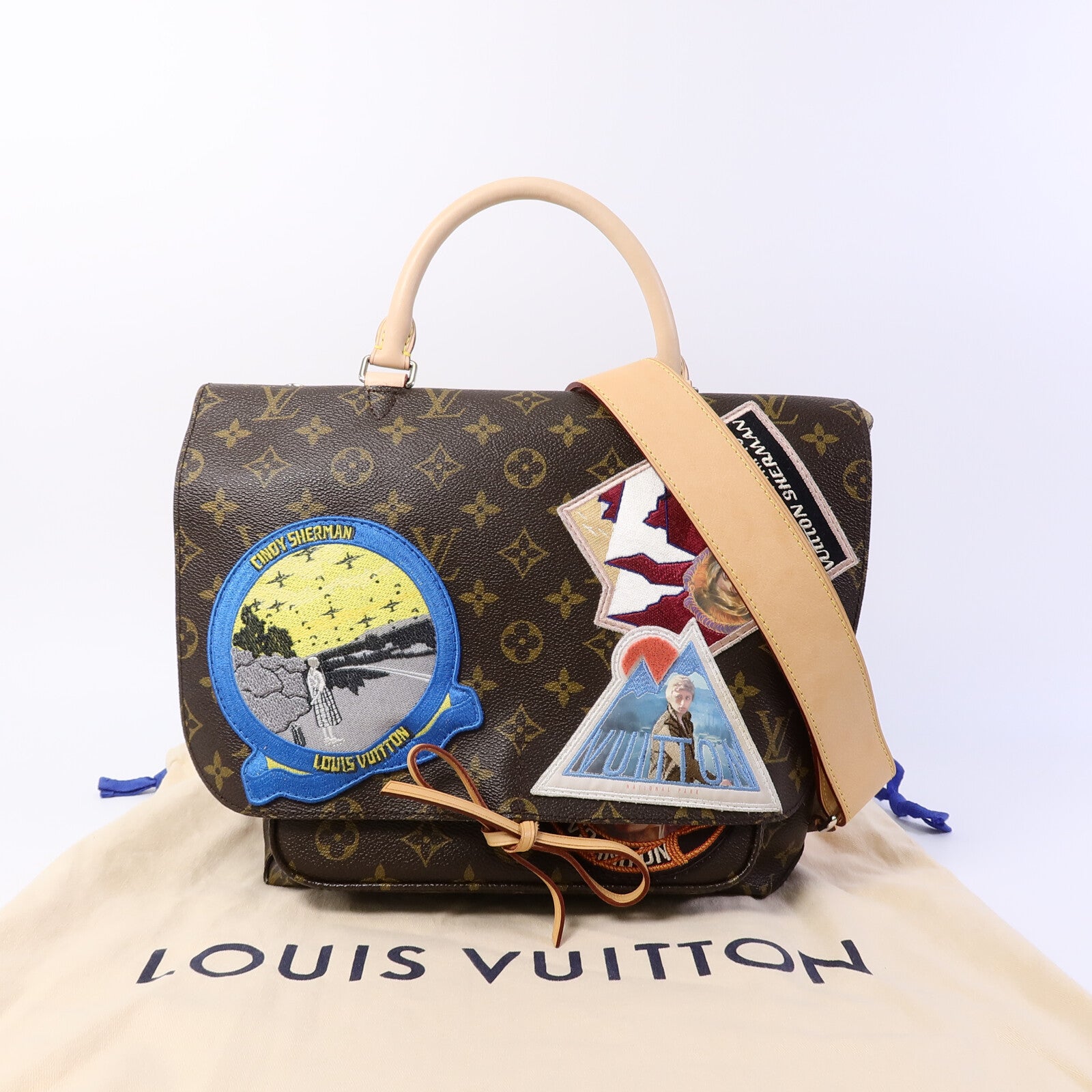 LOUIS VUITTON Monogram Candy Sherman Camera Messenger手挽肩背兩用袋